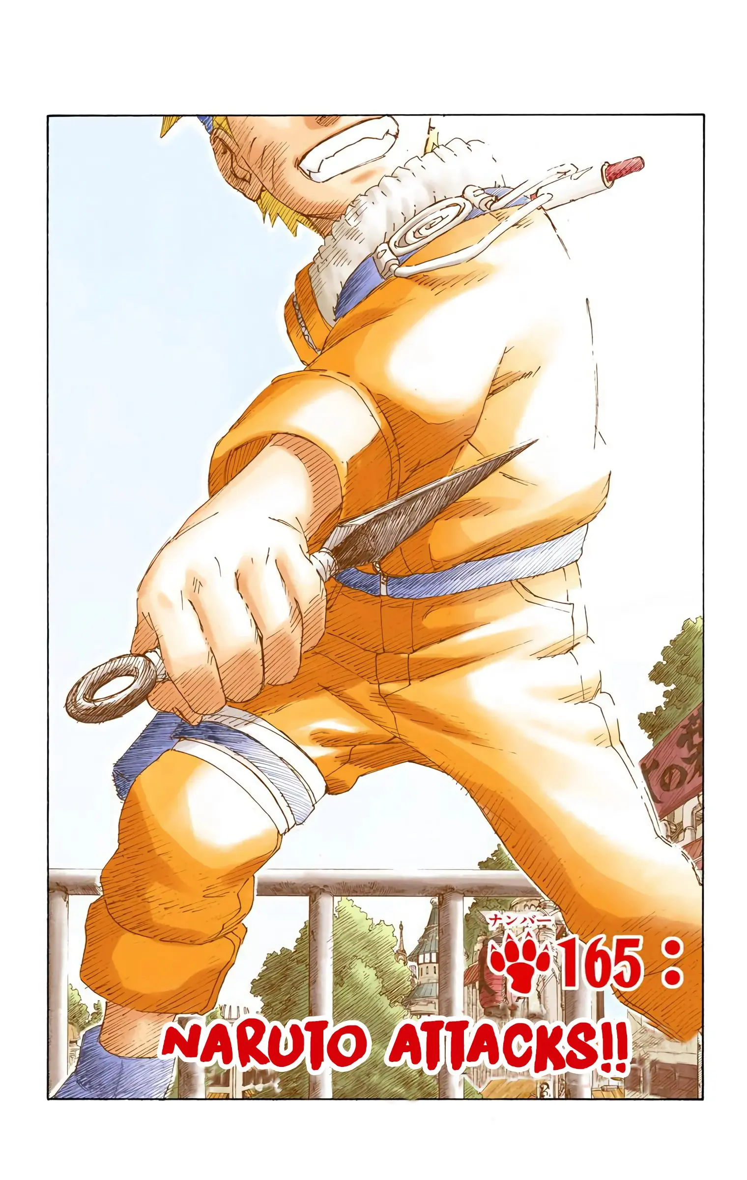 Naruto Colored Manga Online - Chapter 165 - Page 1