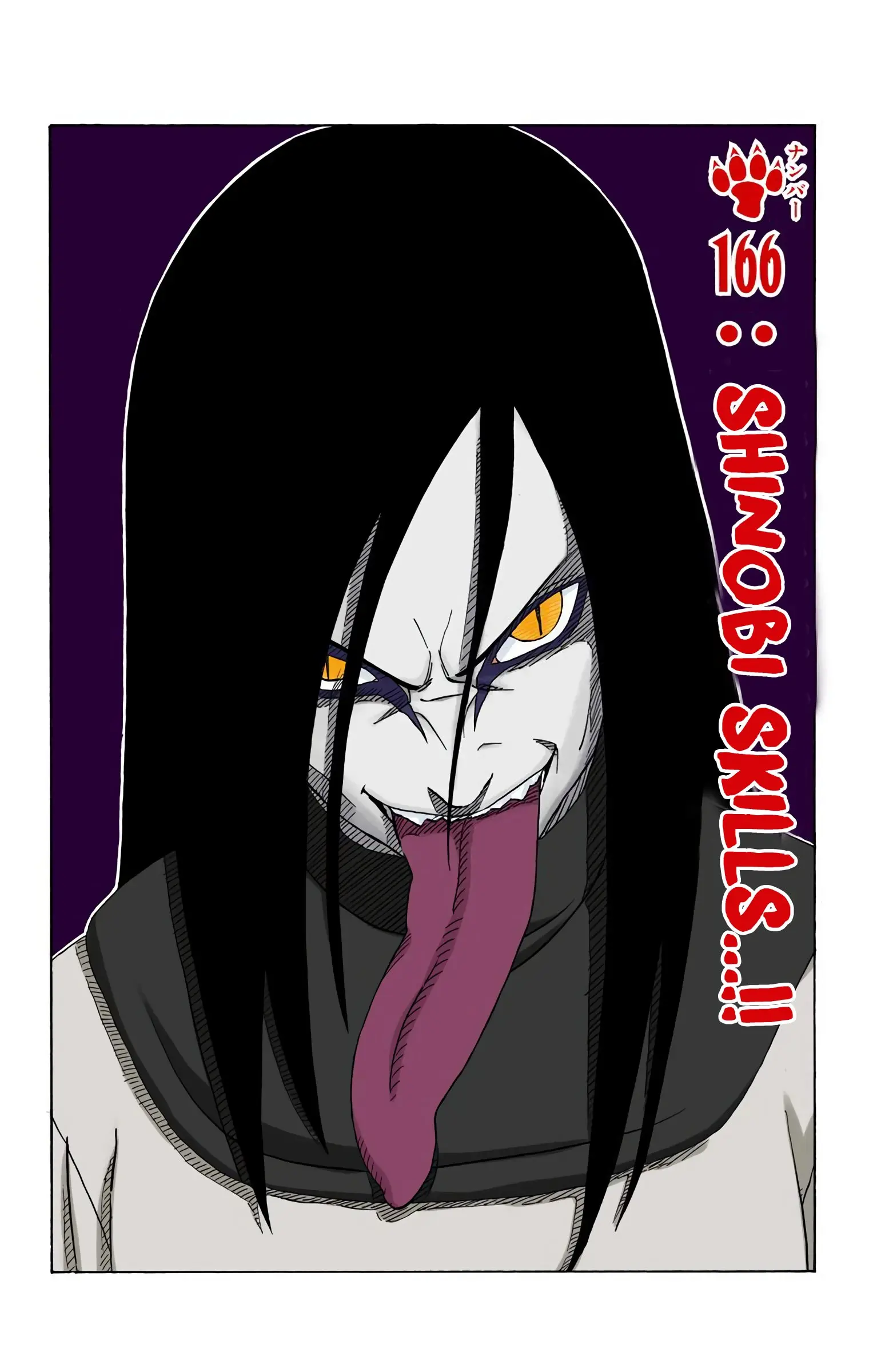 Naruto Colored Manga Online - Chapter 166 - Page 1