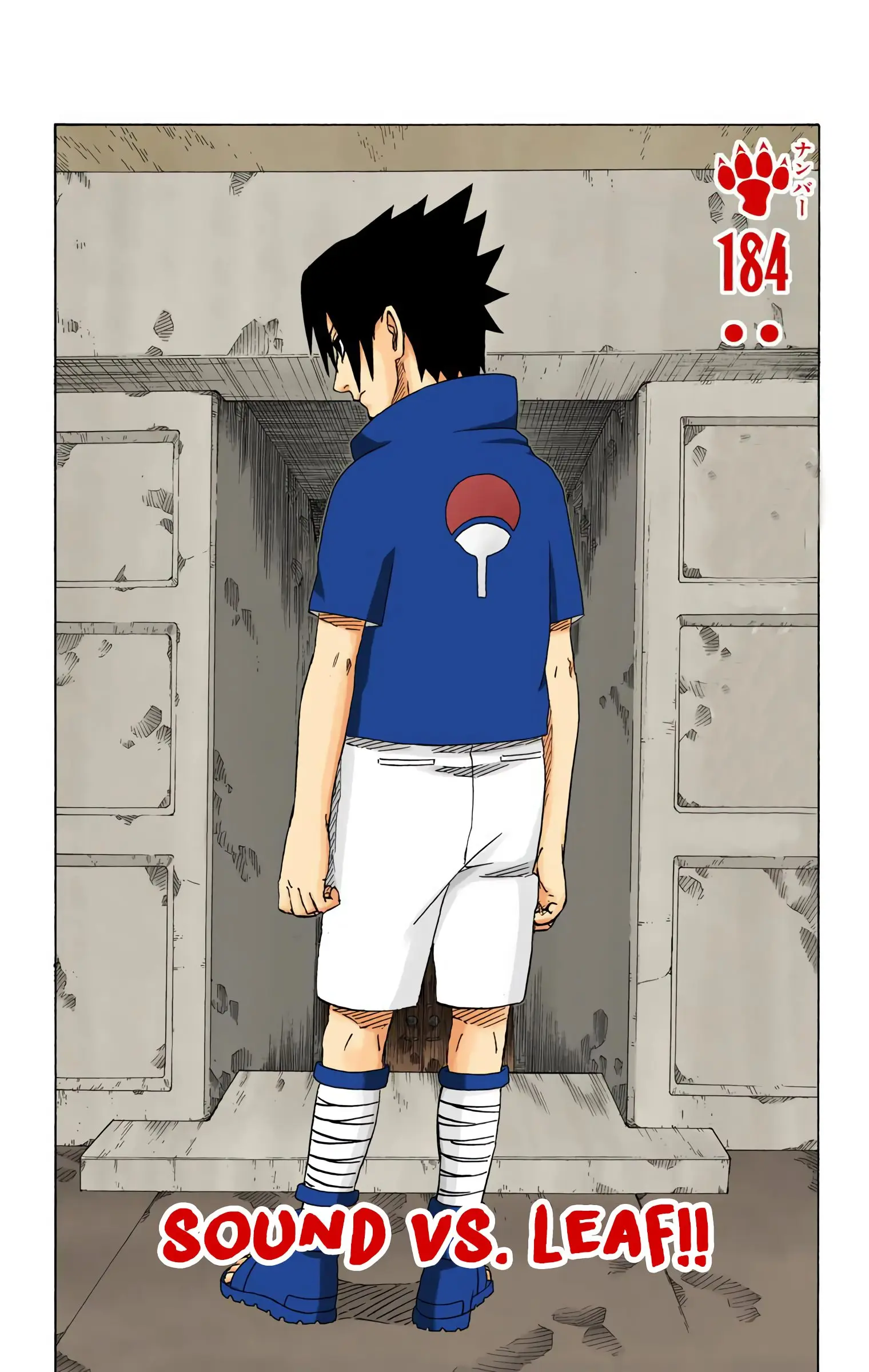Naruto Colored Manga Online - Chapter 184 - Page 1