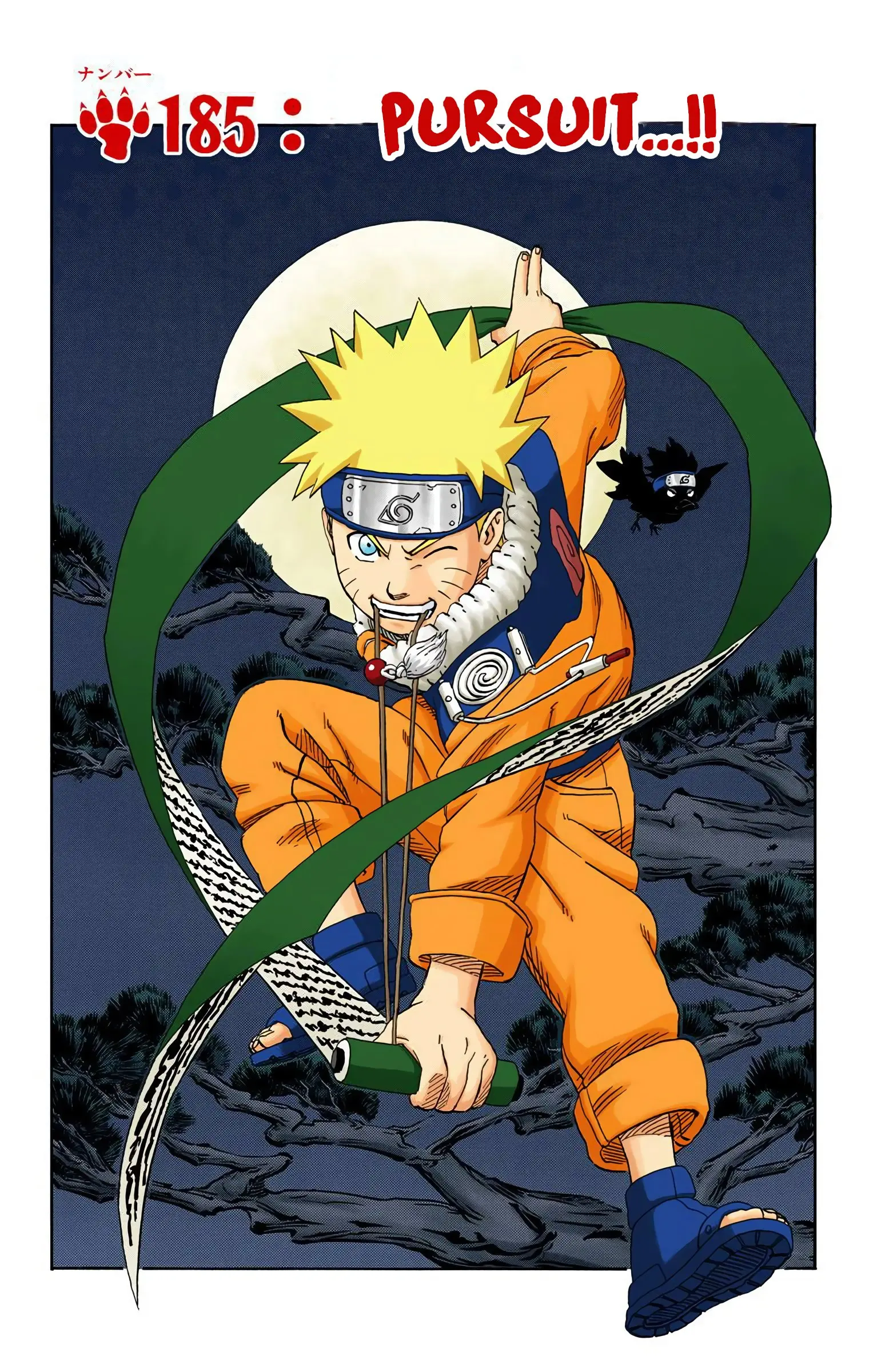 Naruto Colored Manga Online - Chapter 185 - Page 1