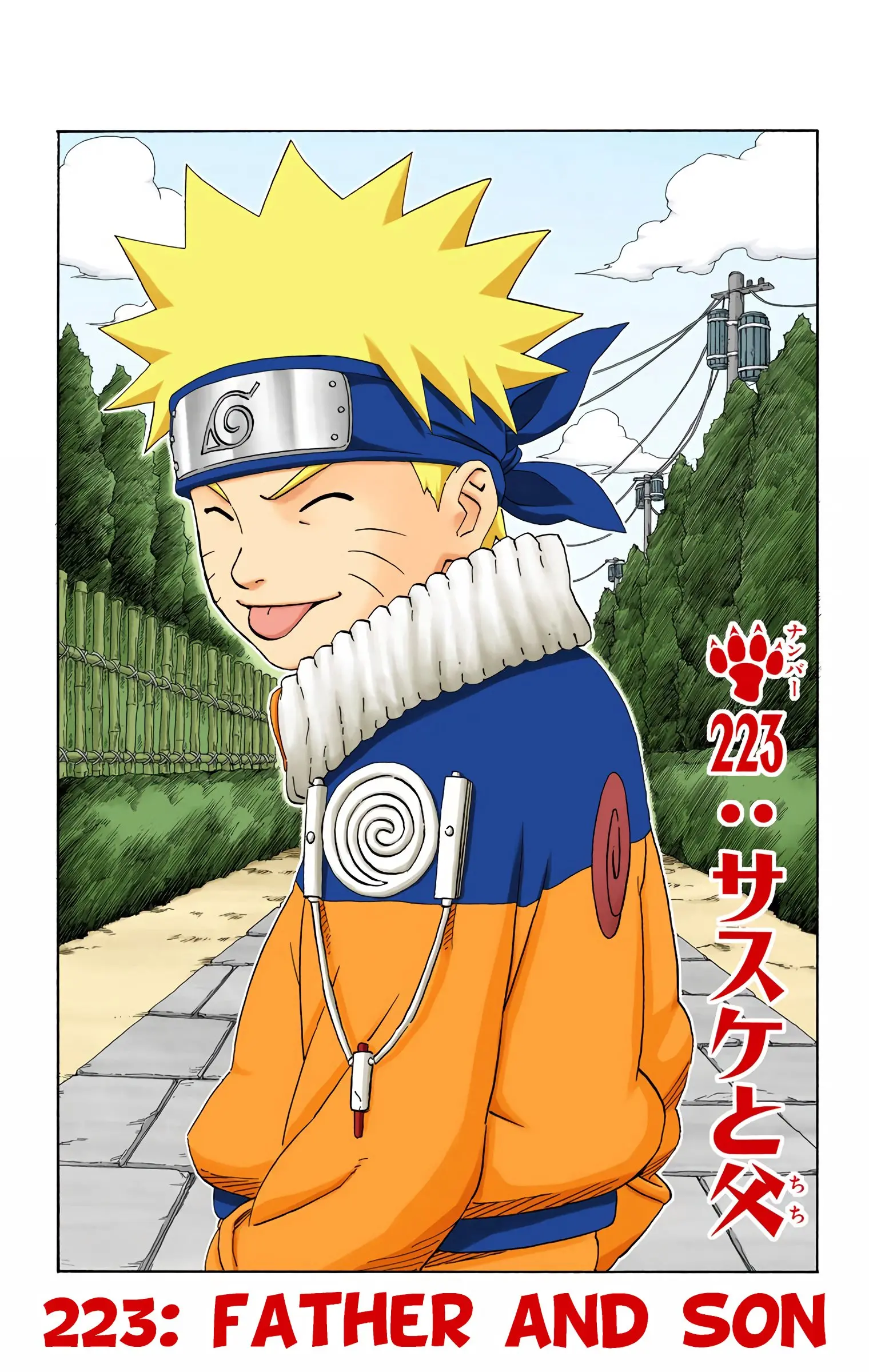 Naruto Colored Manga Online - Chapter 223 - Page 1