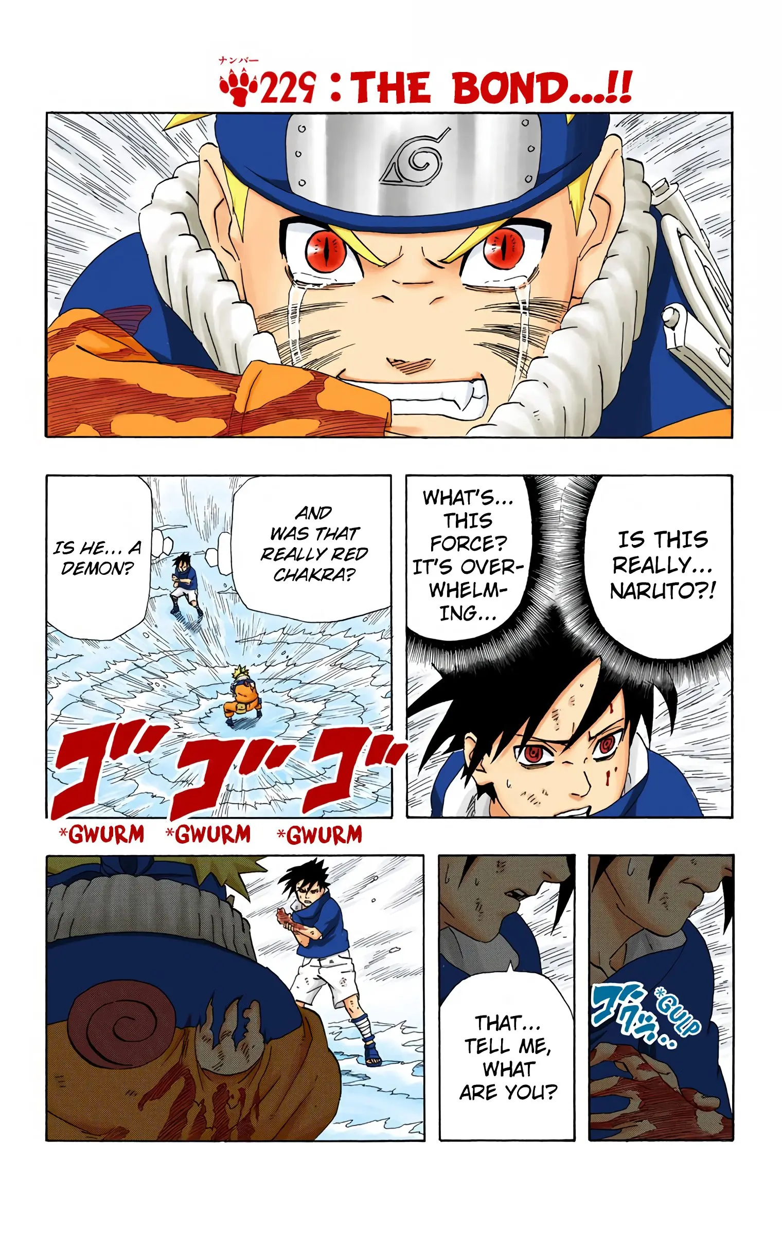 Naruto Colored Manga Online - Chapter 229 - Page 1