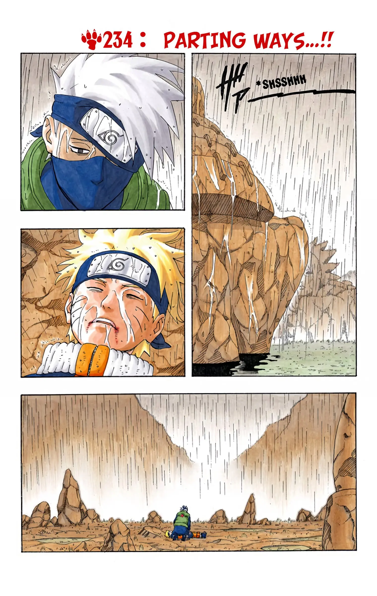 Naruto Colored Manga Online - Chapter 234 - Page 1