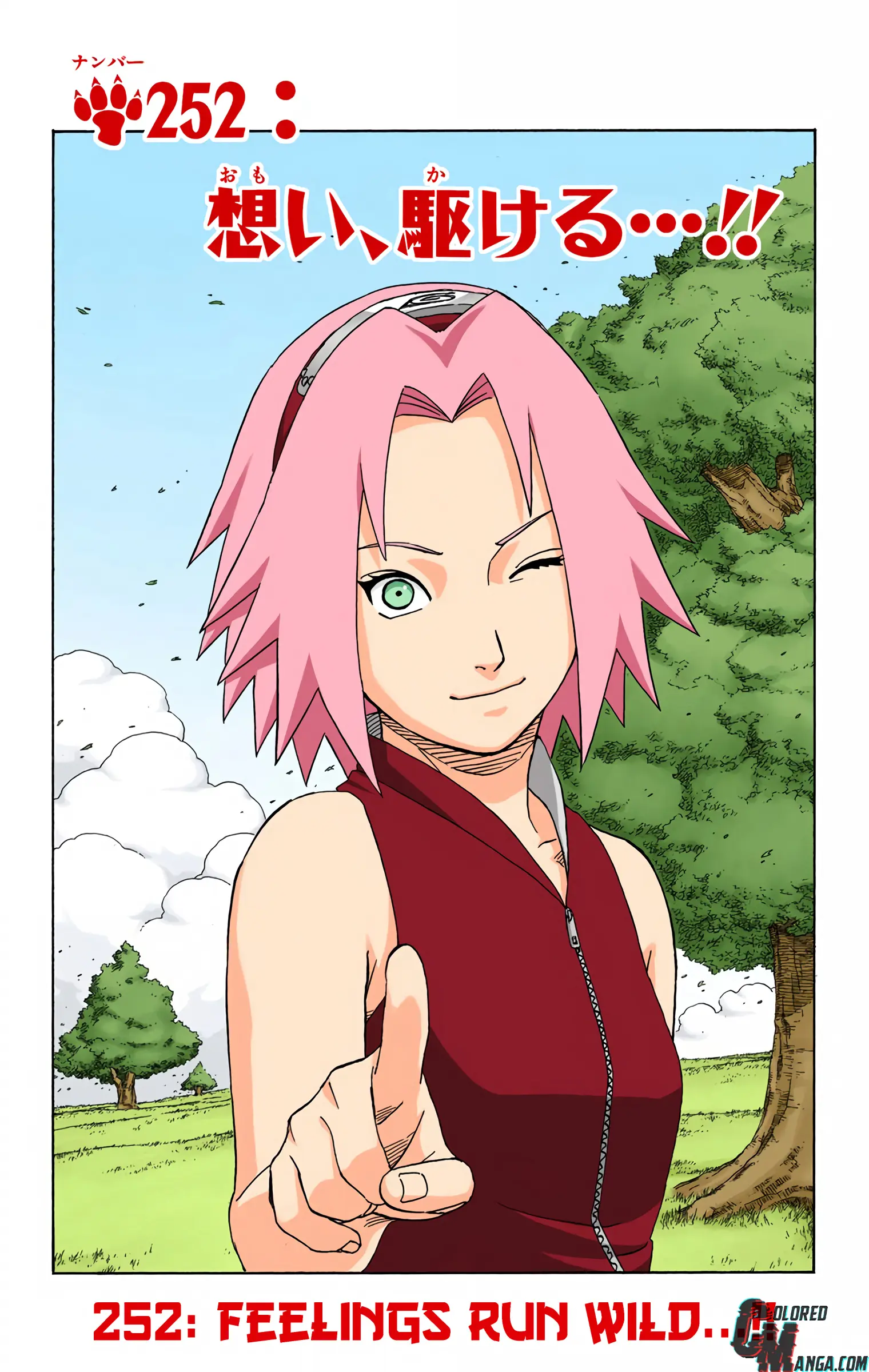 Naruto Colored Manga Online - Chapter 252 - Page 1