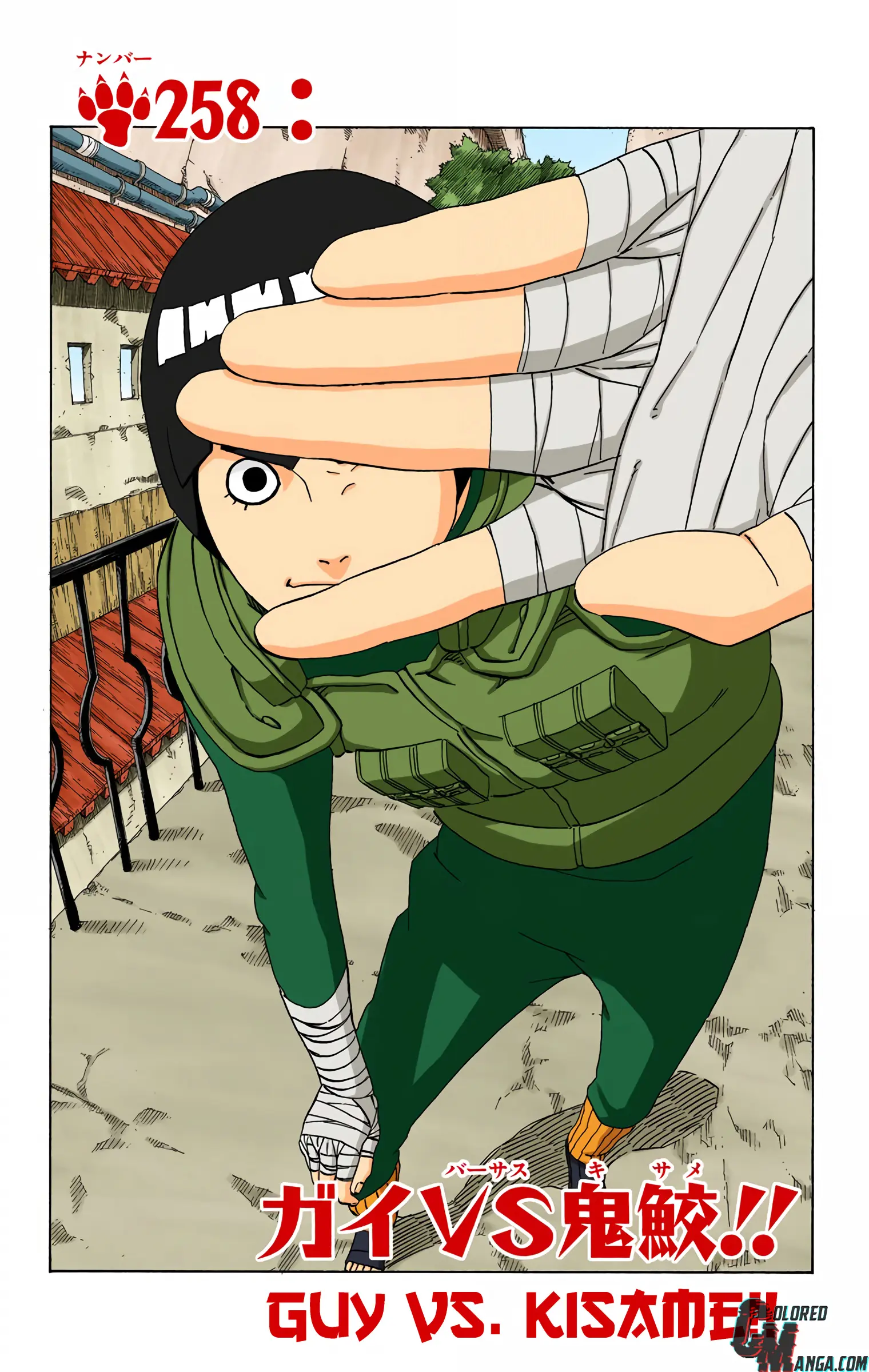 Naruto Colored Manga Online - Chapter 258 - Page 1