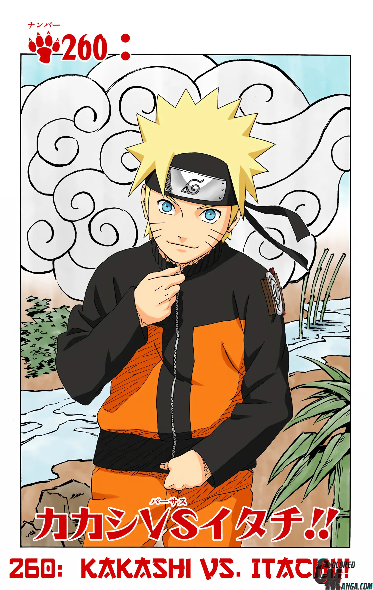 Naruto Colored Manga Online - Chapter 260 - Page 1