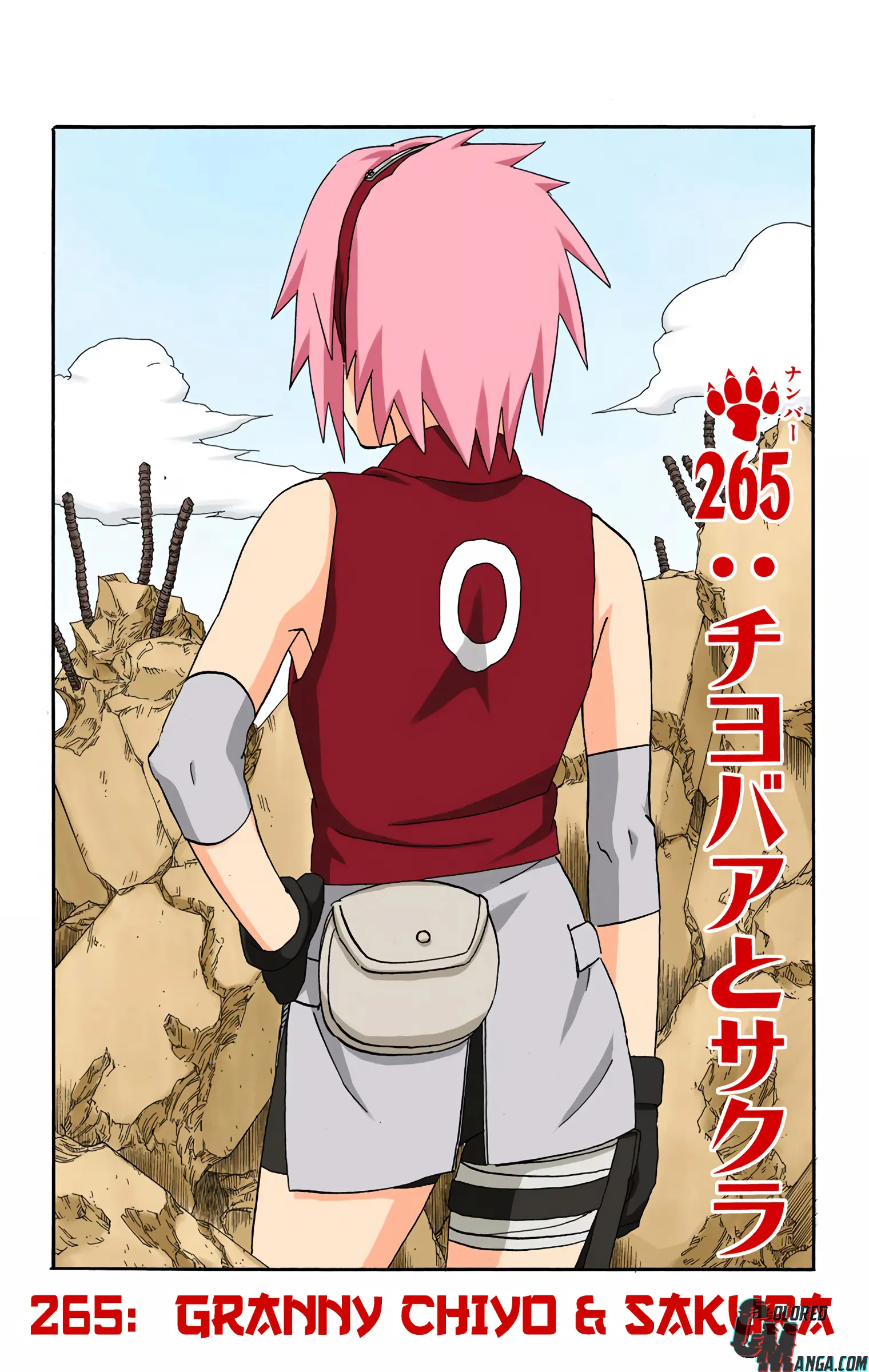 Naruto Colored Manga Online - Chapter 265 - Page 1
