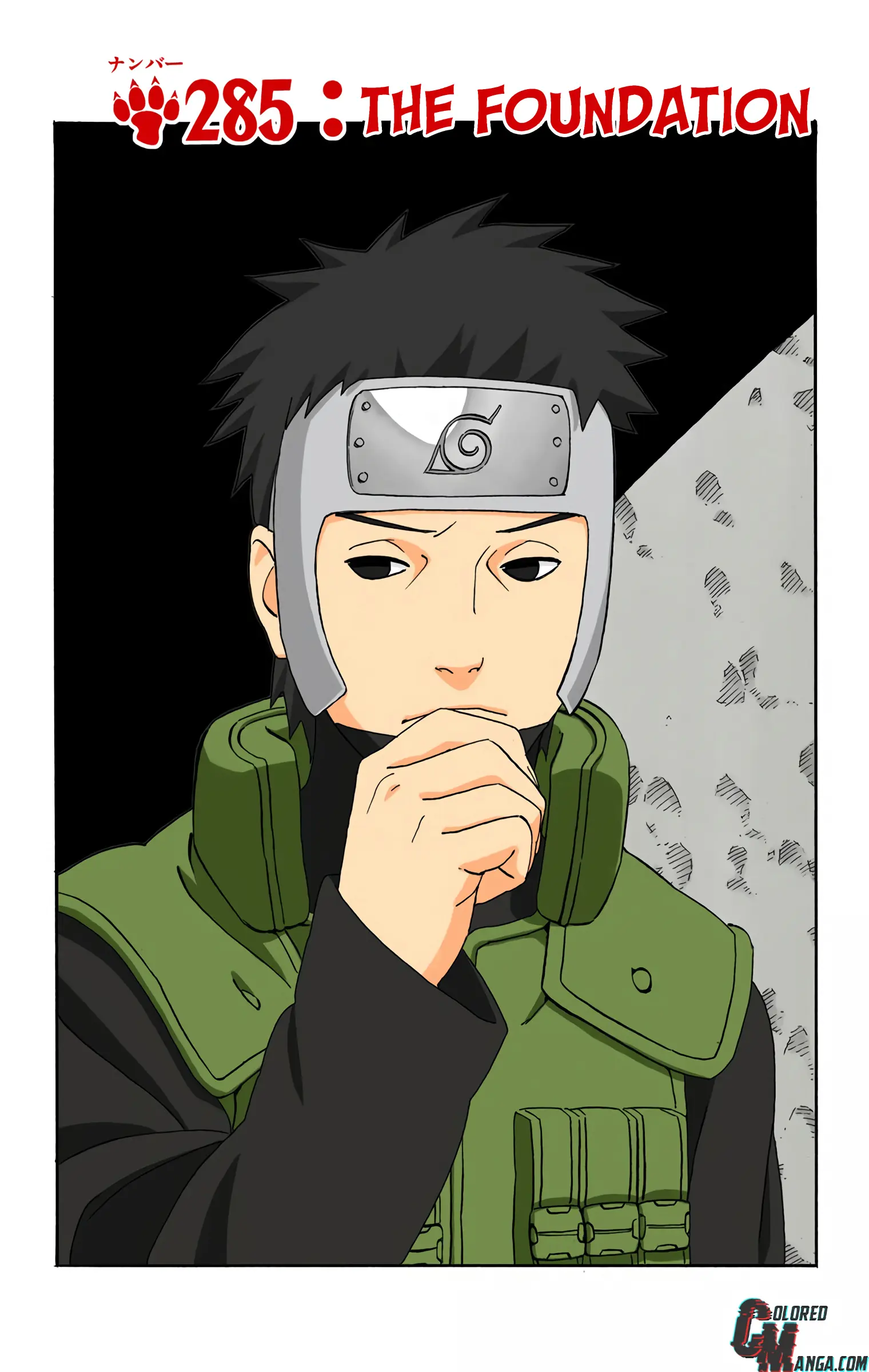 Naruto Colored Manga Online - Chapter 285 - Page 1