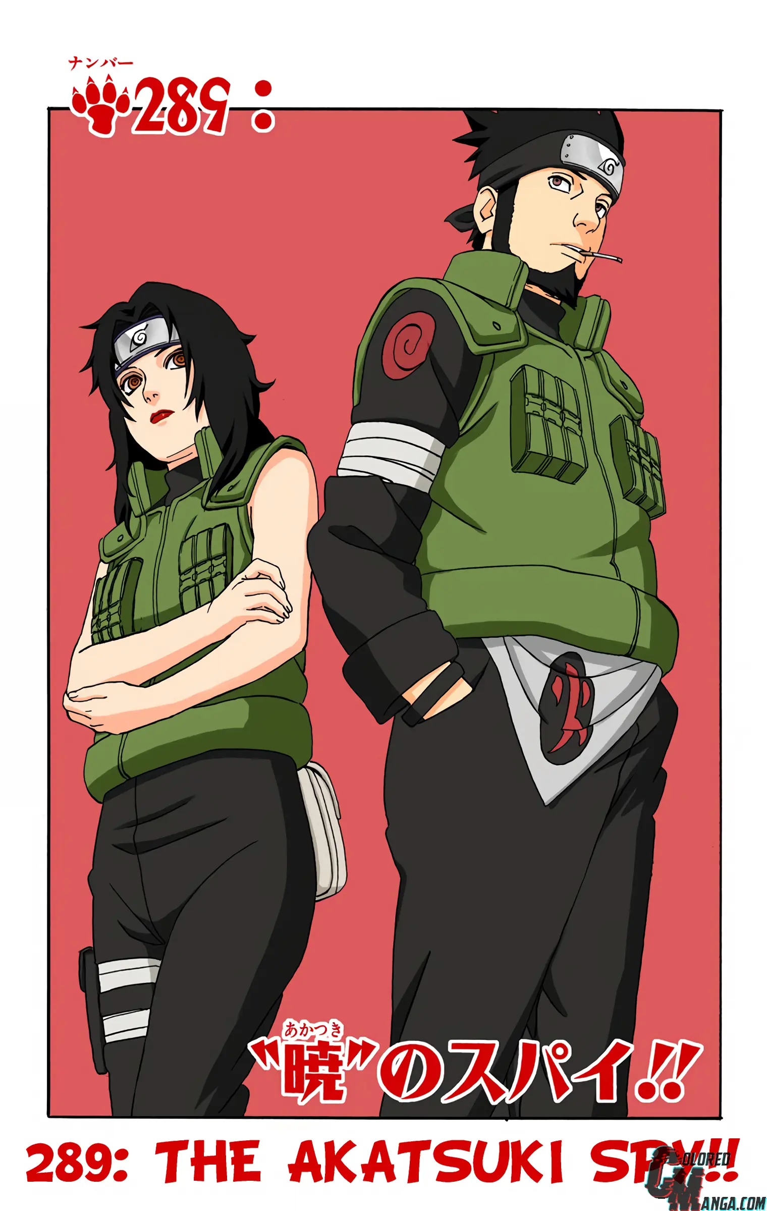 Naruto Colored Manga Online - Chapter 289 - Page 1