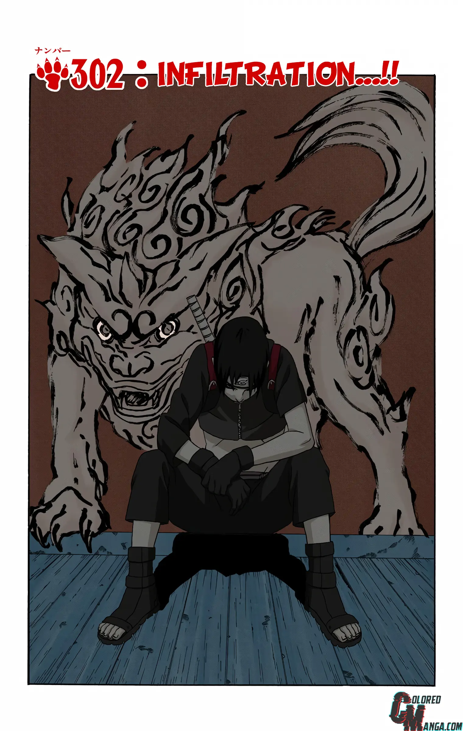 Naruto Colored Manga Online - Chapter 302 - Page 1