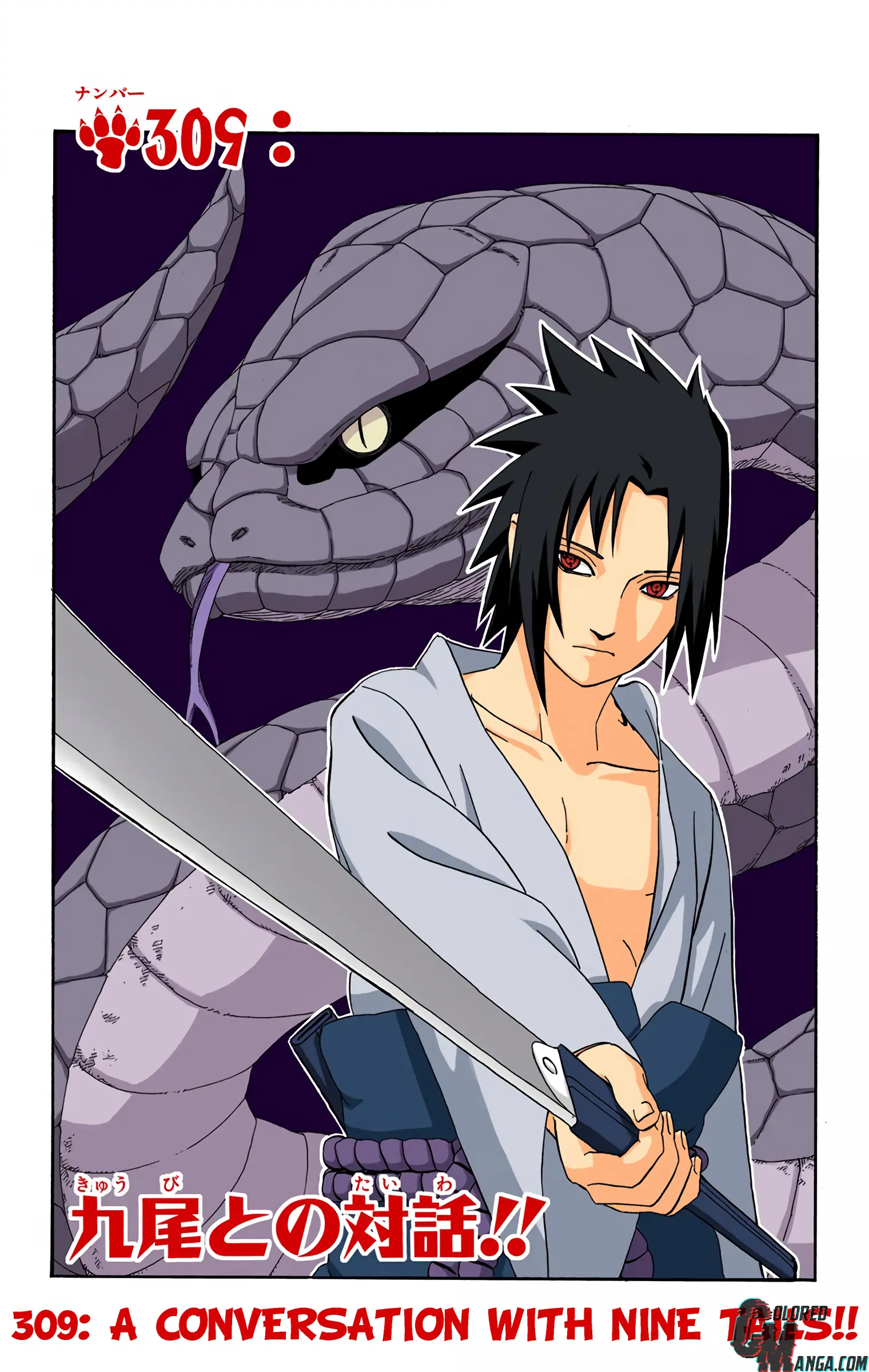 Naruto Colored Manga Online - Chapter 309 - Page 1