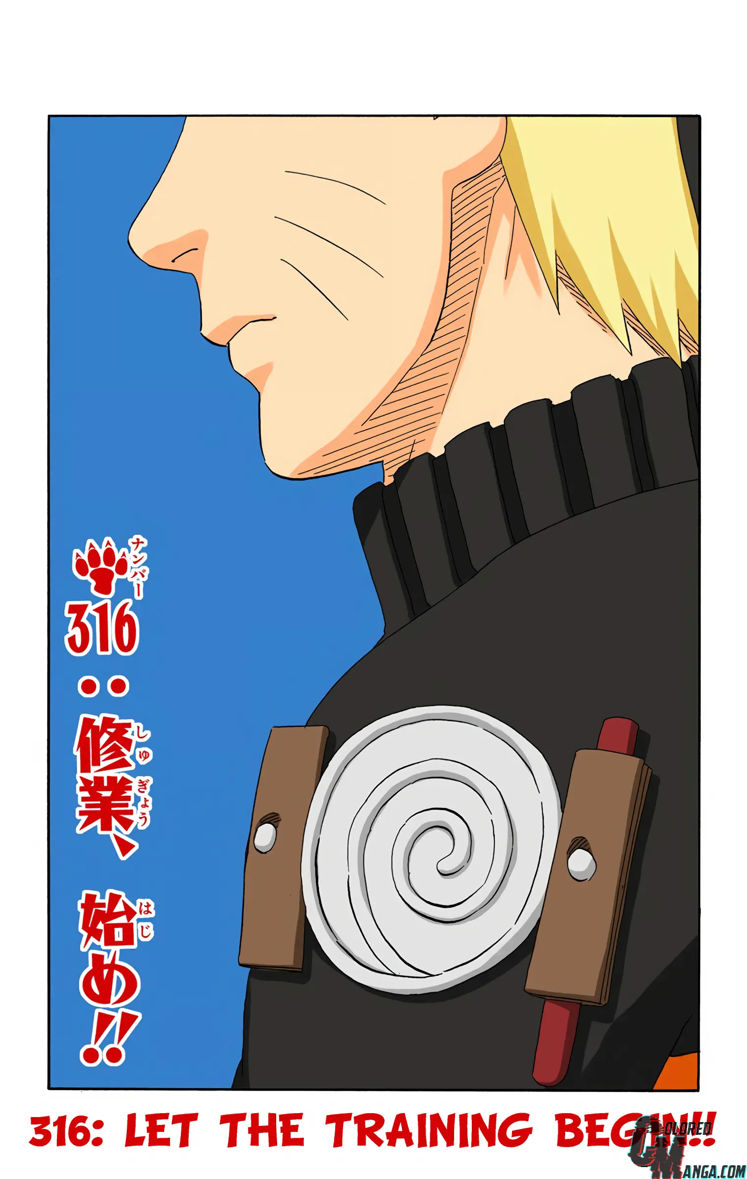 Naruto Colored Manga Online - Chapter 316 - Page 1