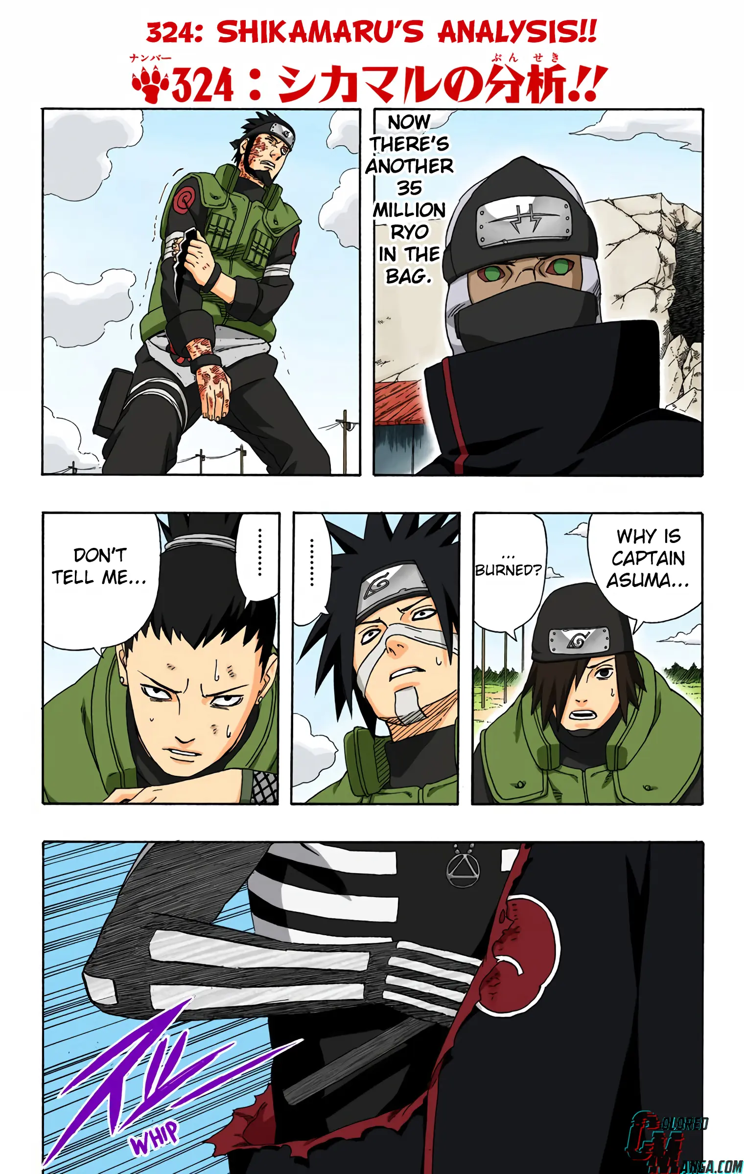 Naruto Colored Manga Online - Chapter 324 - Page 1