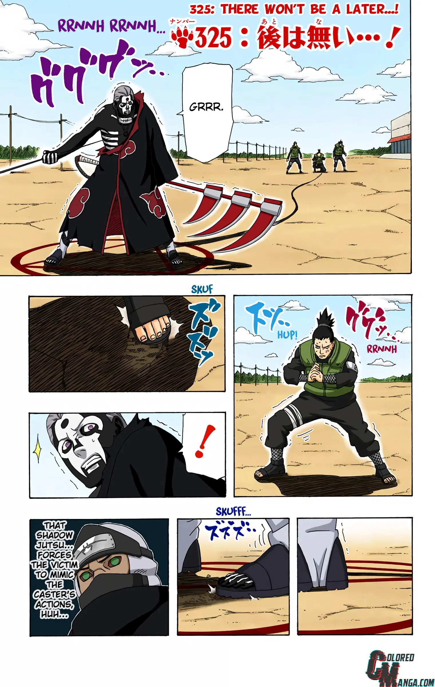 Naruto Colored Manga Online - Chapter 325 - Page 1