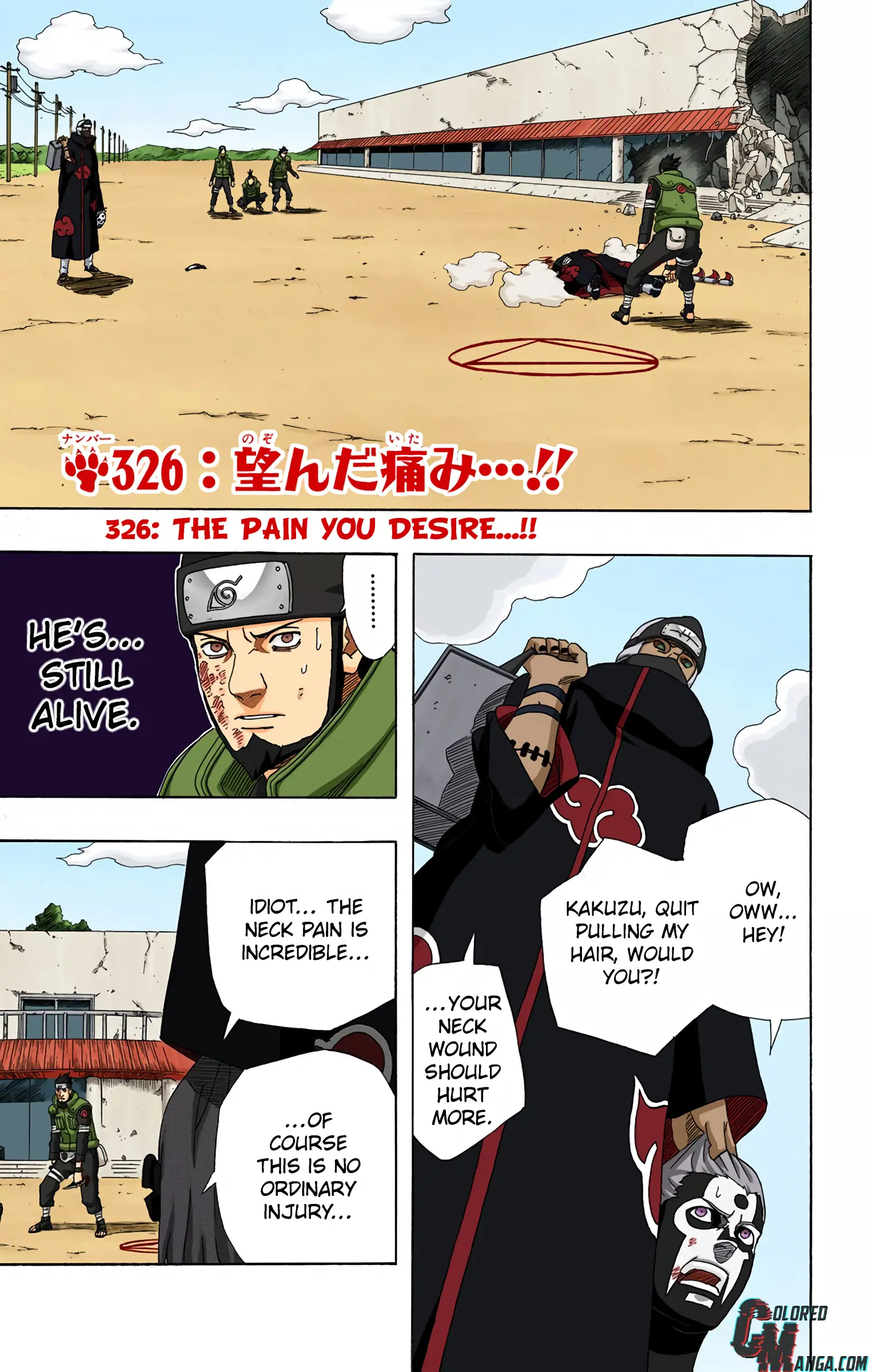 Naruto Colored Manga Online - Chapter 326 - Page 1
