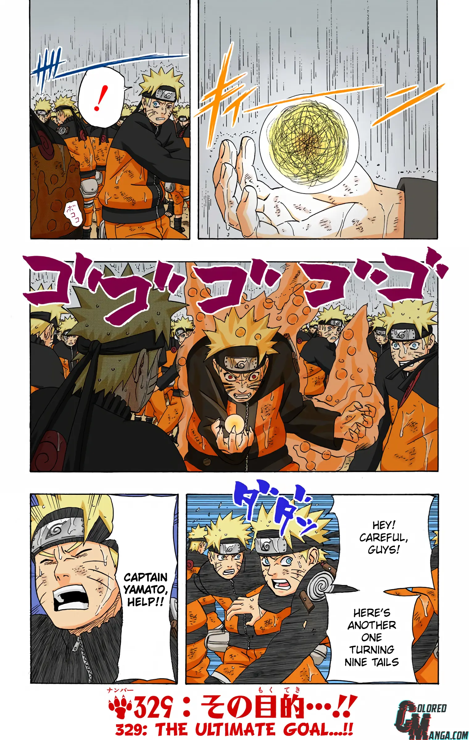 Naruto Colored Manga Online - Chapter 329 - Page 1