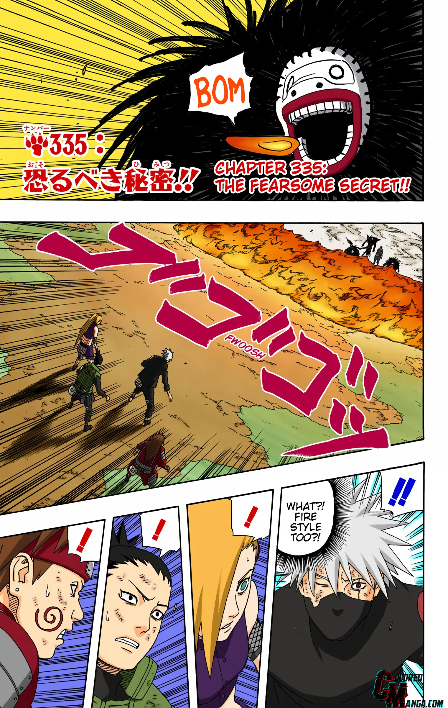 Naruto Colored Manga Online - Chapter 335 - Page 1