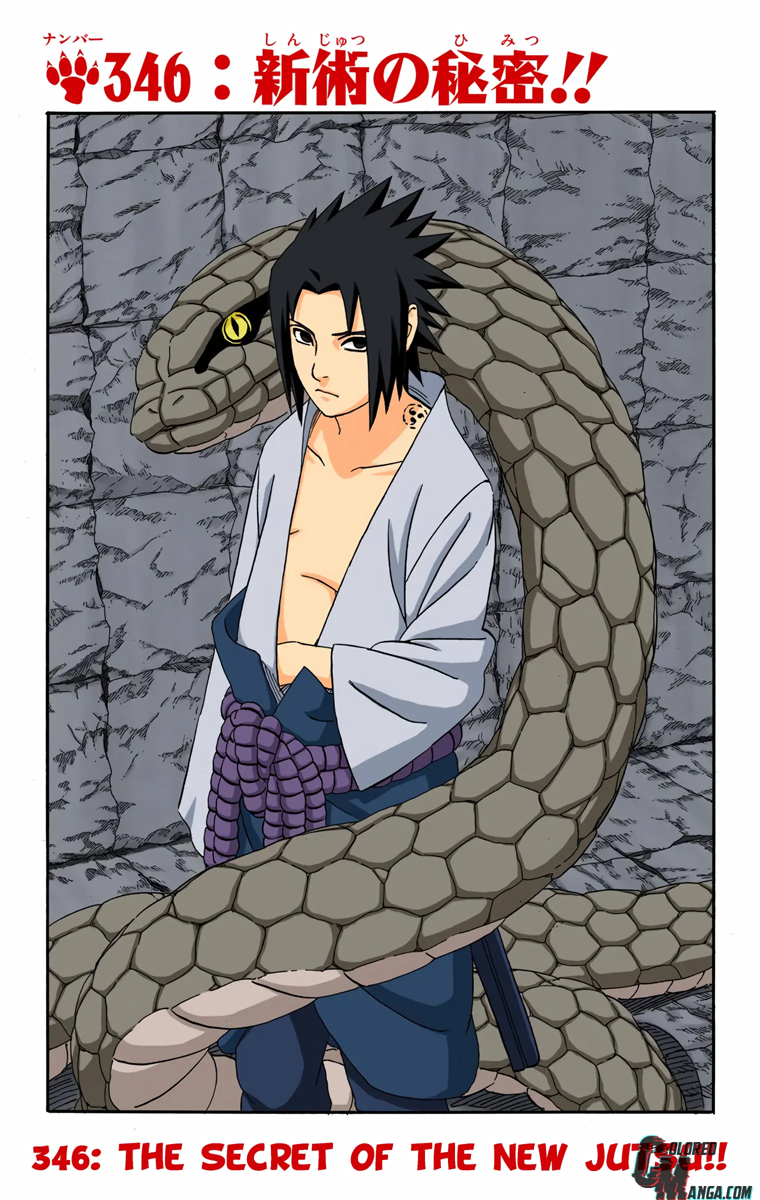 Naruto Colored Manga Online - Chapter 346 - Page 1