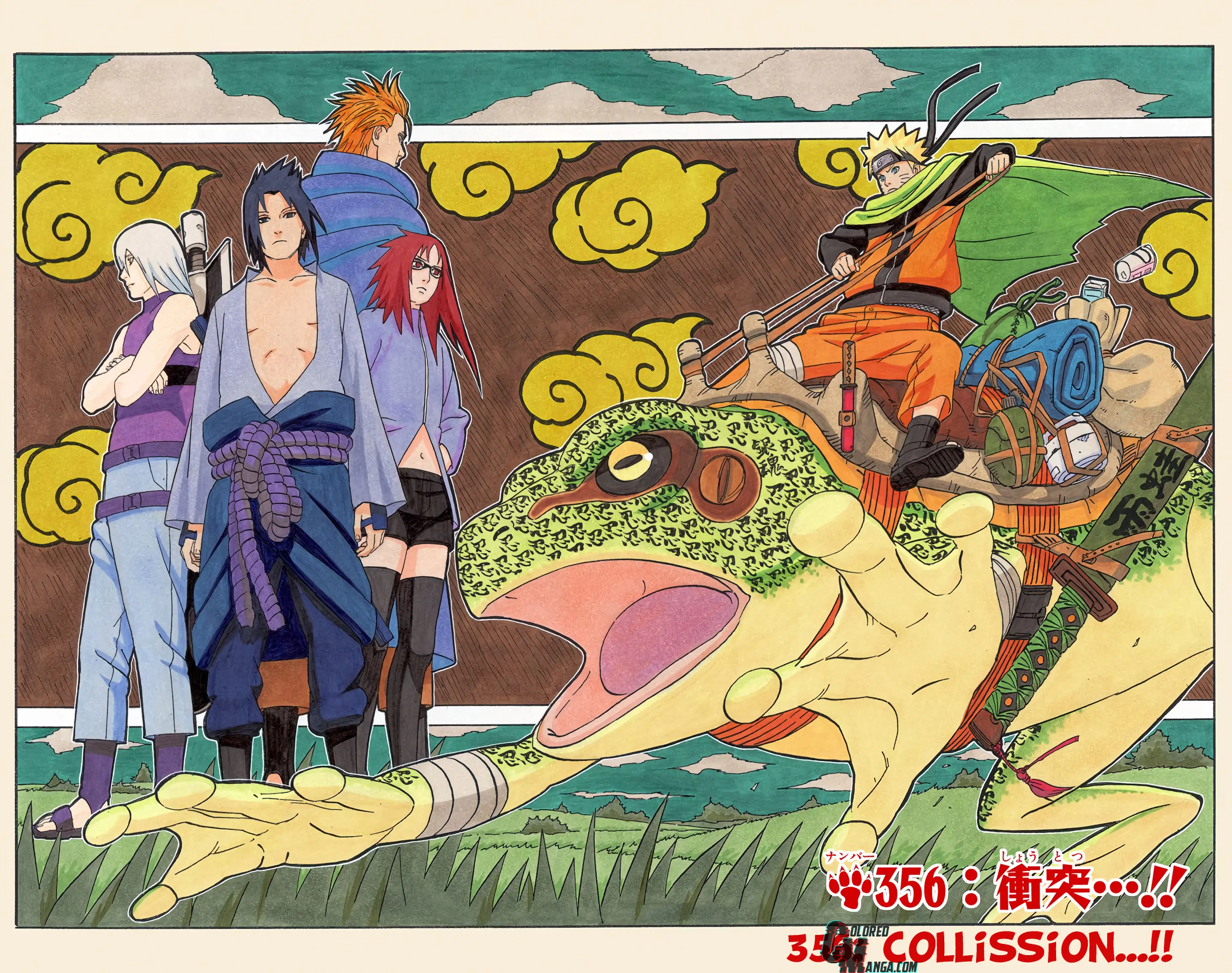 Naruto Colored Manga Online - Chapter 356 - Page 1