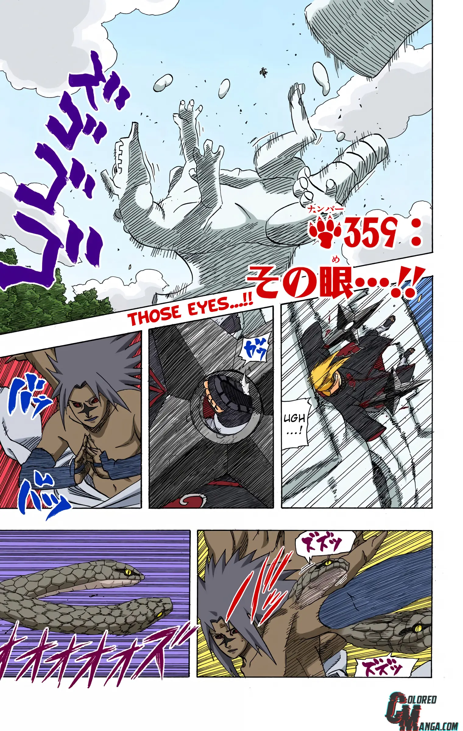 Naruto Colored Manga Online - Chapter 359 - Page 1