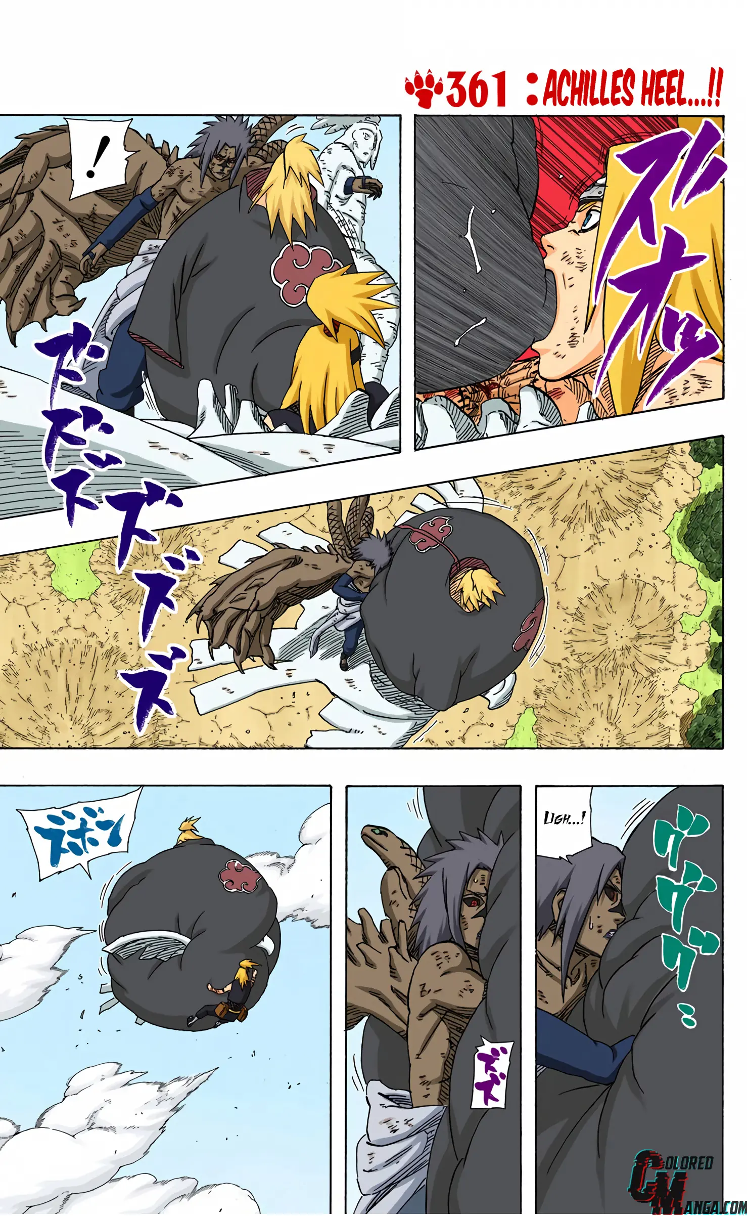 Naruto Colored Manga Online - Chapter 361 - Page 1