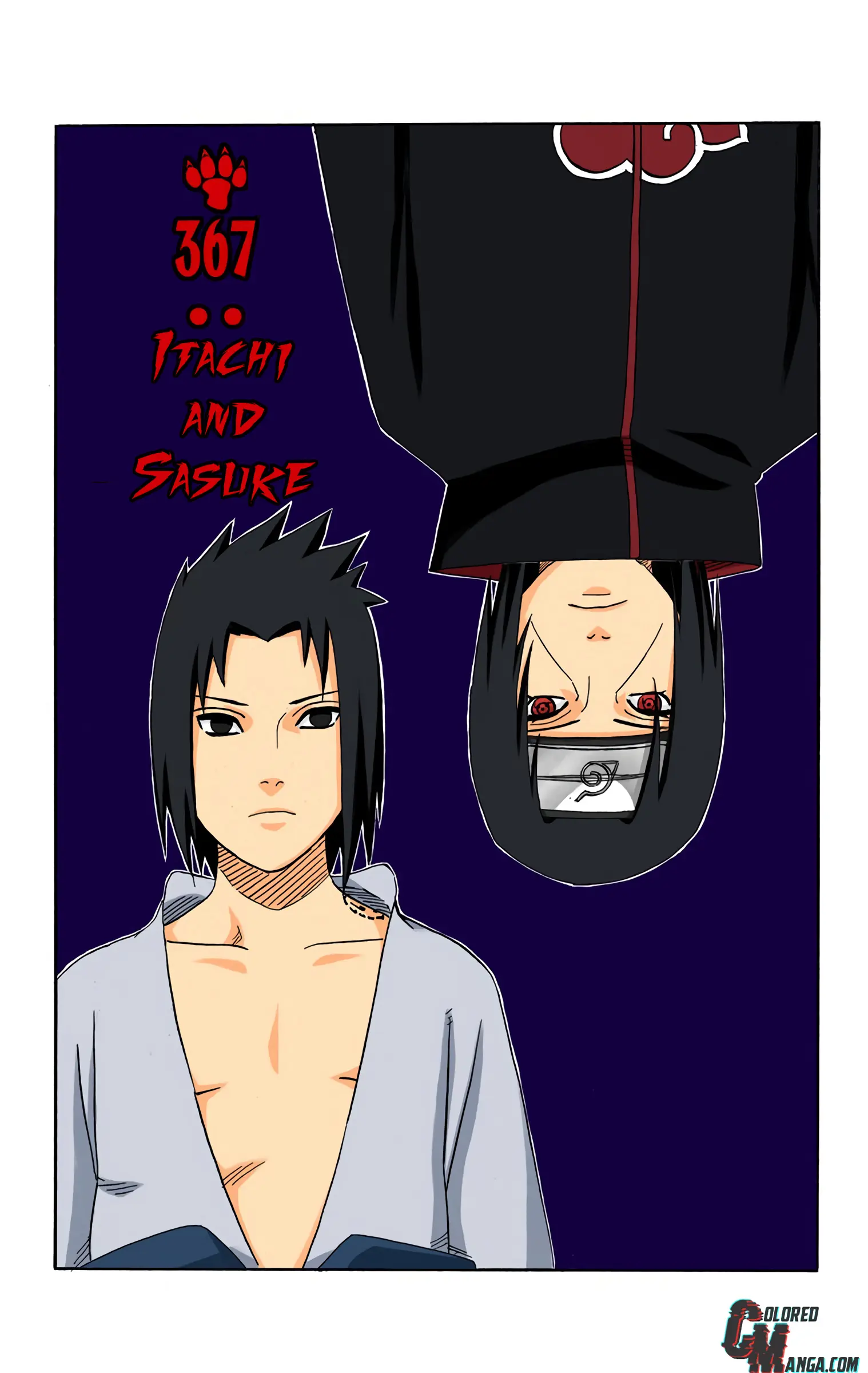 Naruto Colored Manga Online - Chapter 367 - Page 1