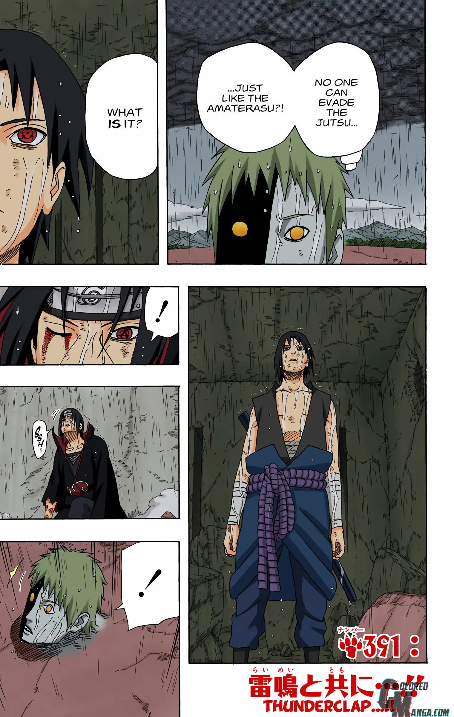 Naruto Colored Manga Online - Chapter 391 - Page 1
