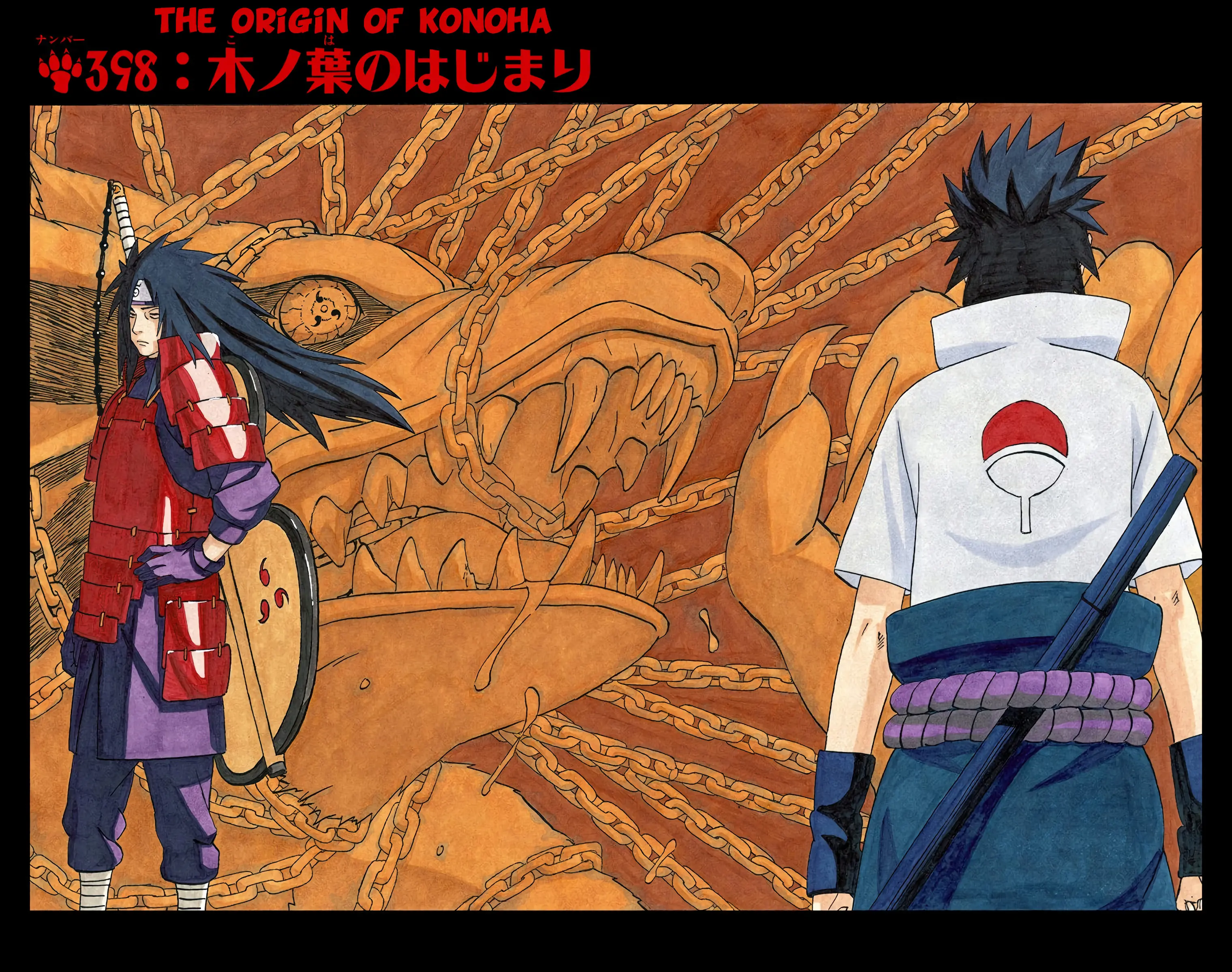 Naruto Colored Manga Online - Chapter 398 - Page 1