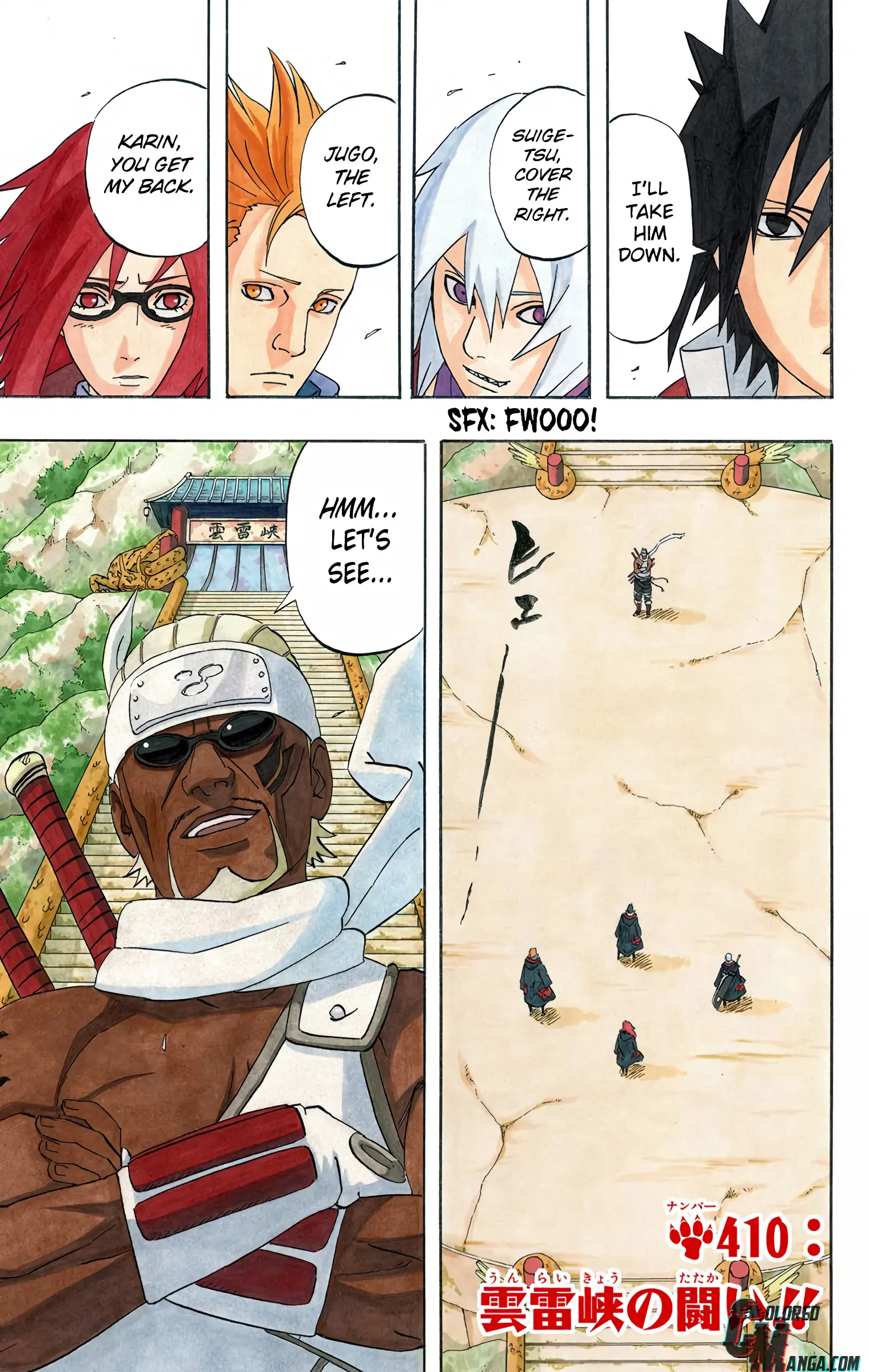 Naruto Colored Manga Online - Chapter 410 - Page 1