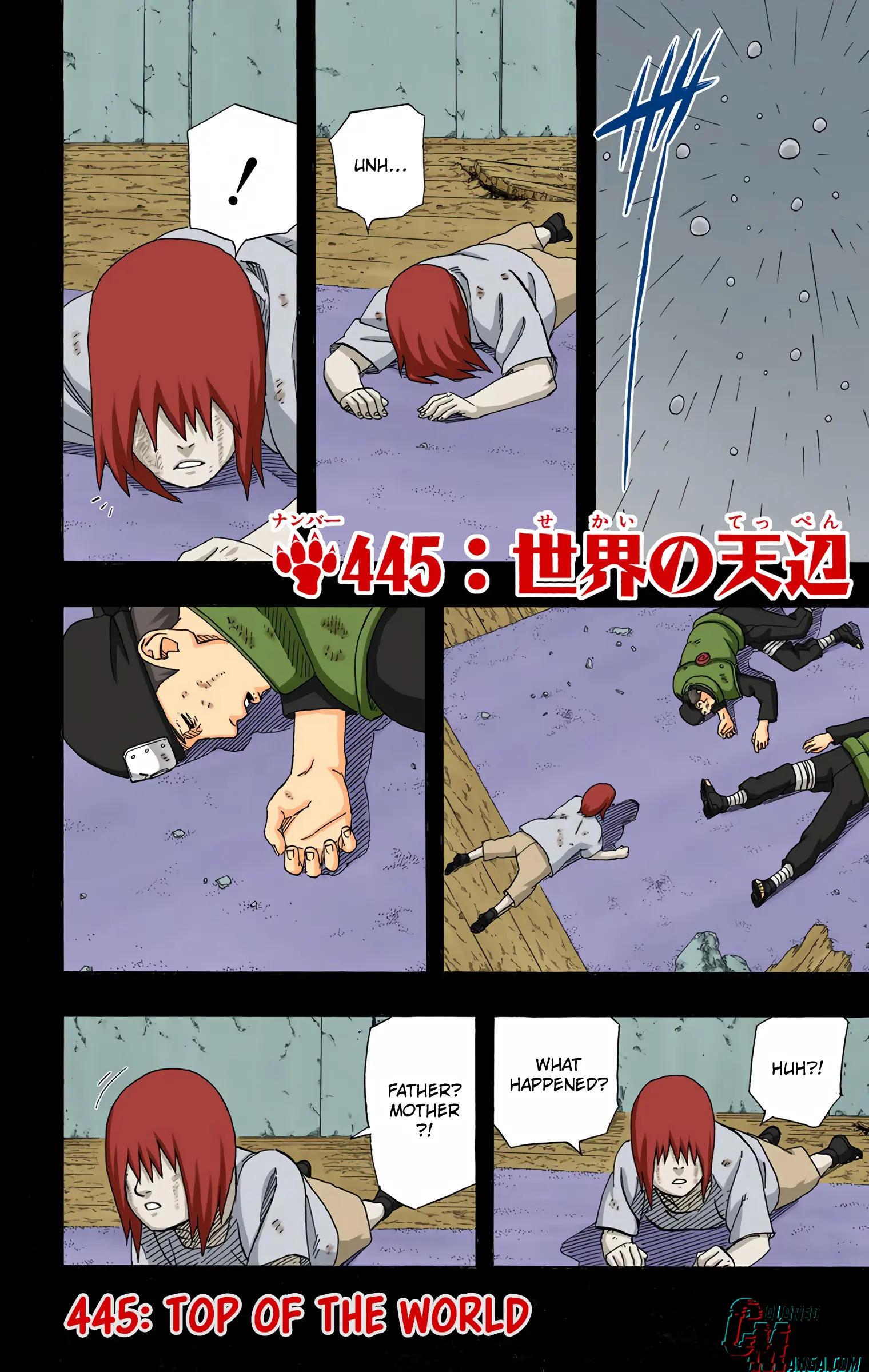Naruto Colored Manga Online - Chapter 445 - Page 1