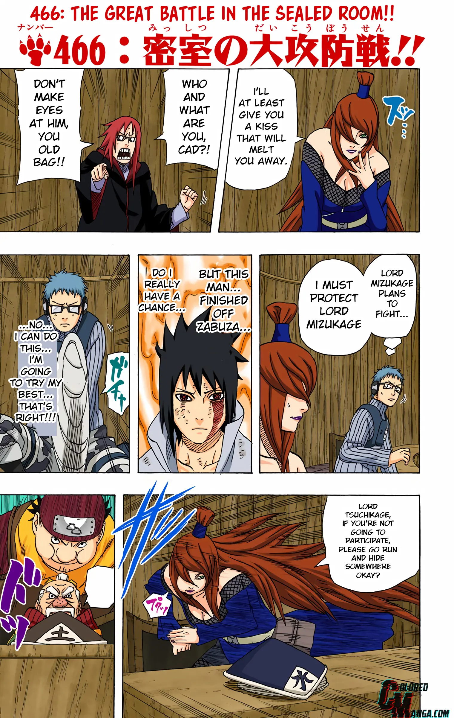 Naruto Colored Manga Online - Chapter 466 - Page 1