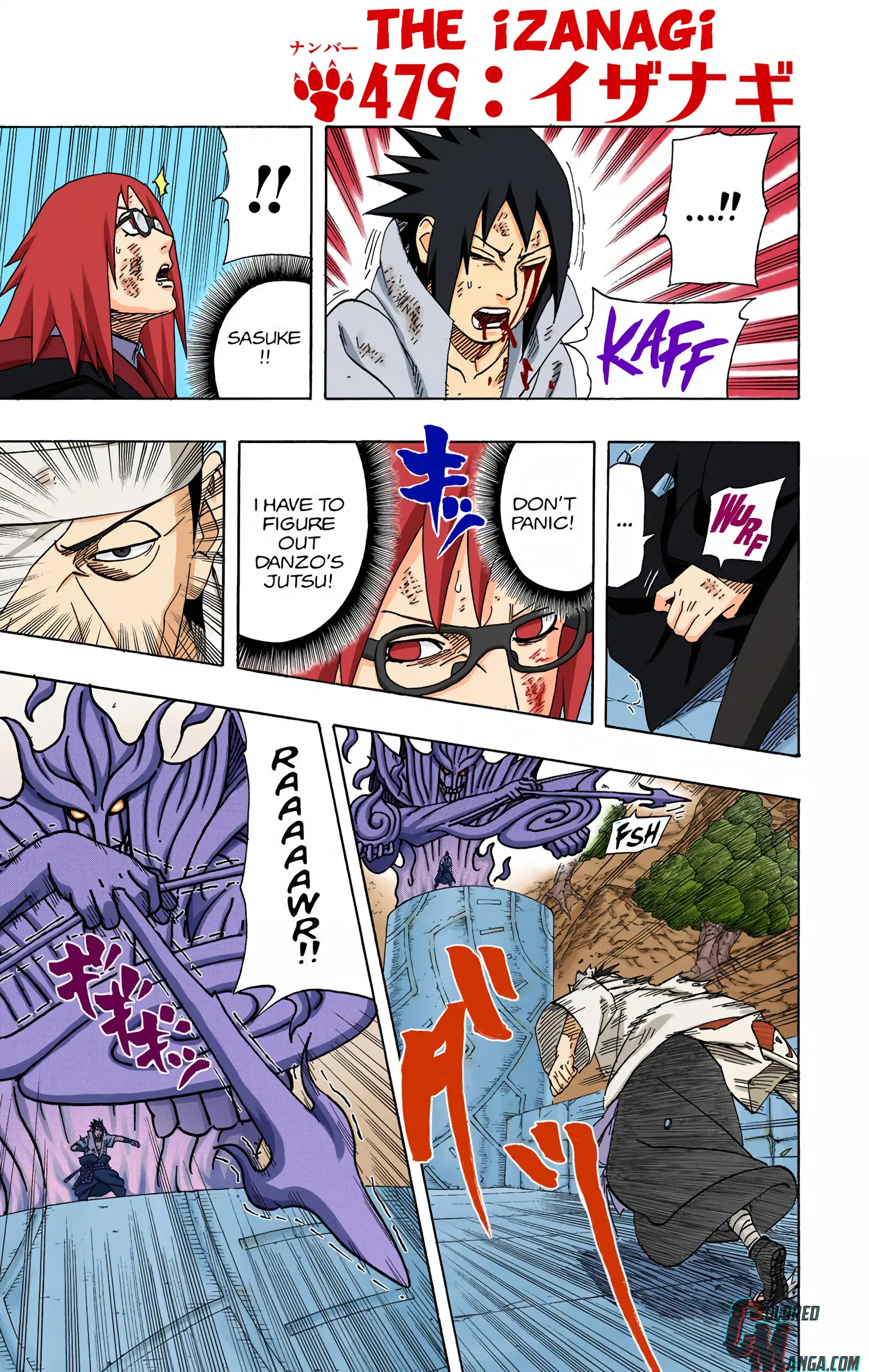 Naruto Colored Manga Online - Chapter 479 - Page 1