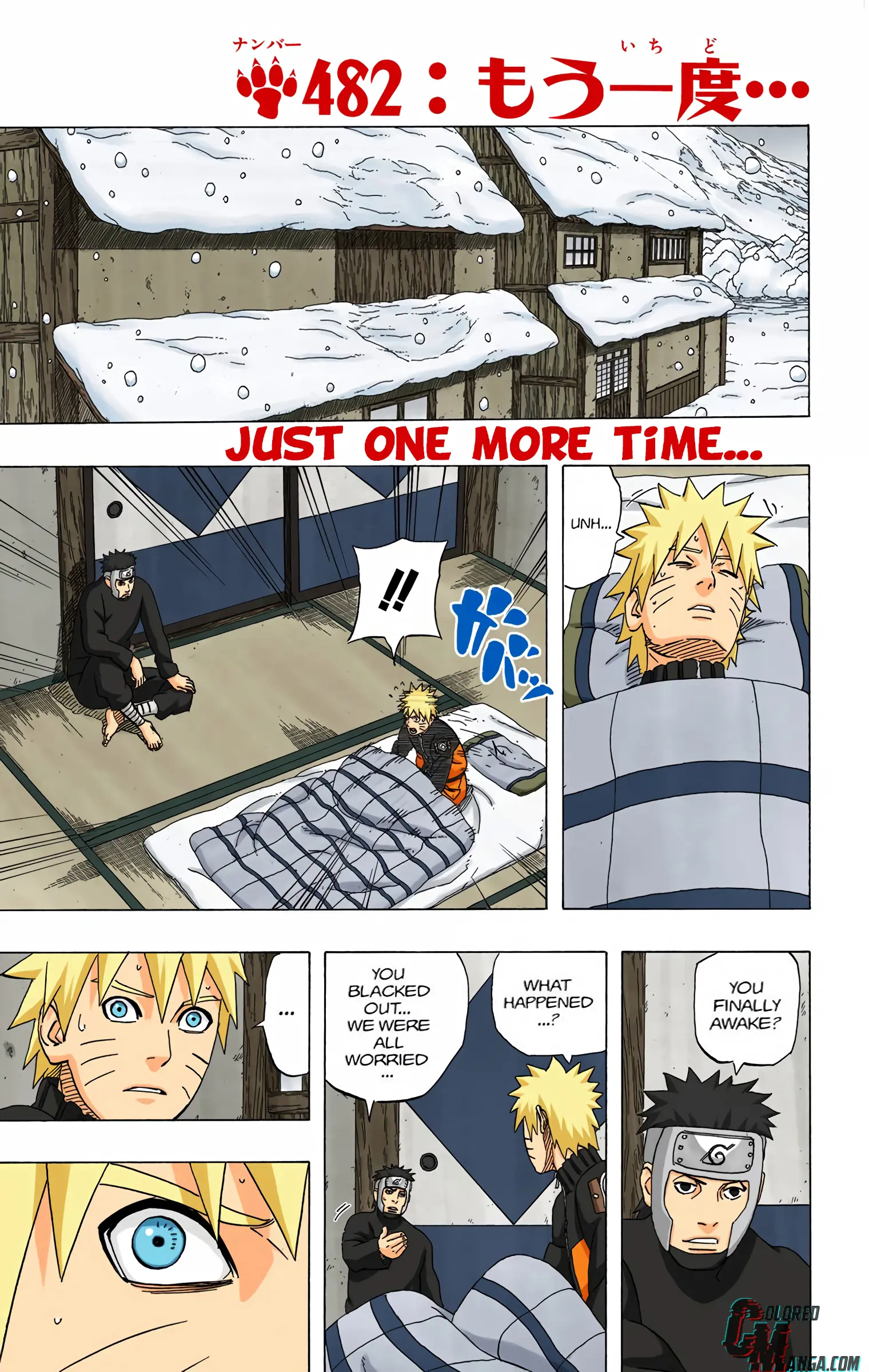 Naruto Colored Manga Online - Chapter 482 - Page 1