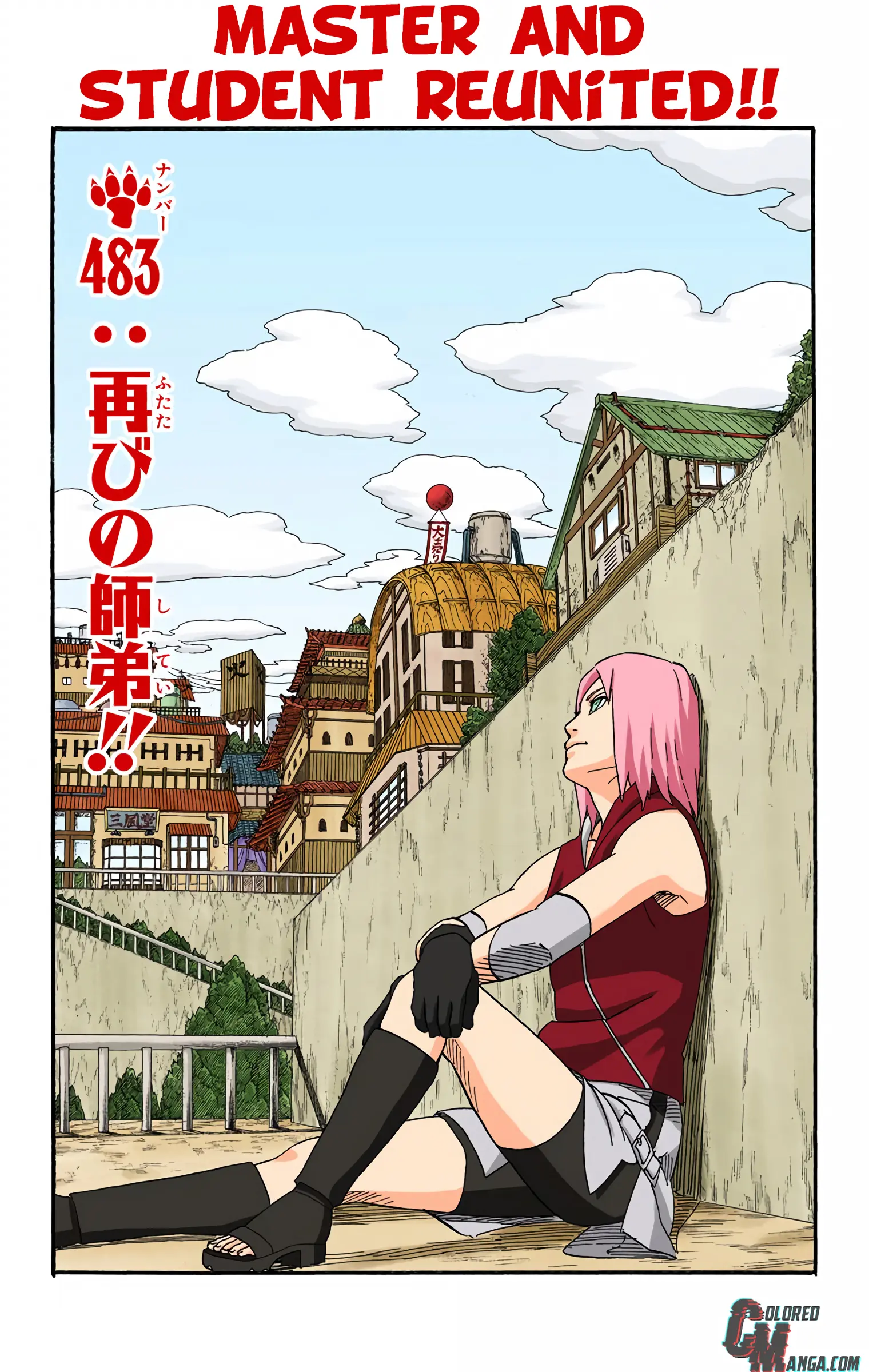 Naruto Colored Manga Online - Chapter 483 - Page 1
