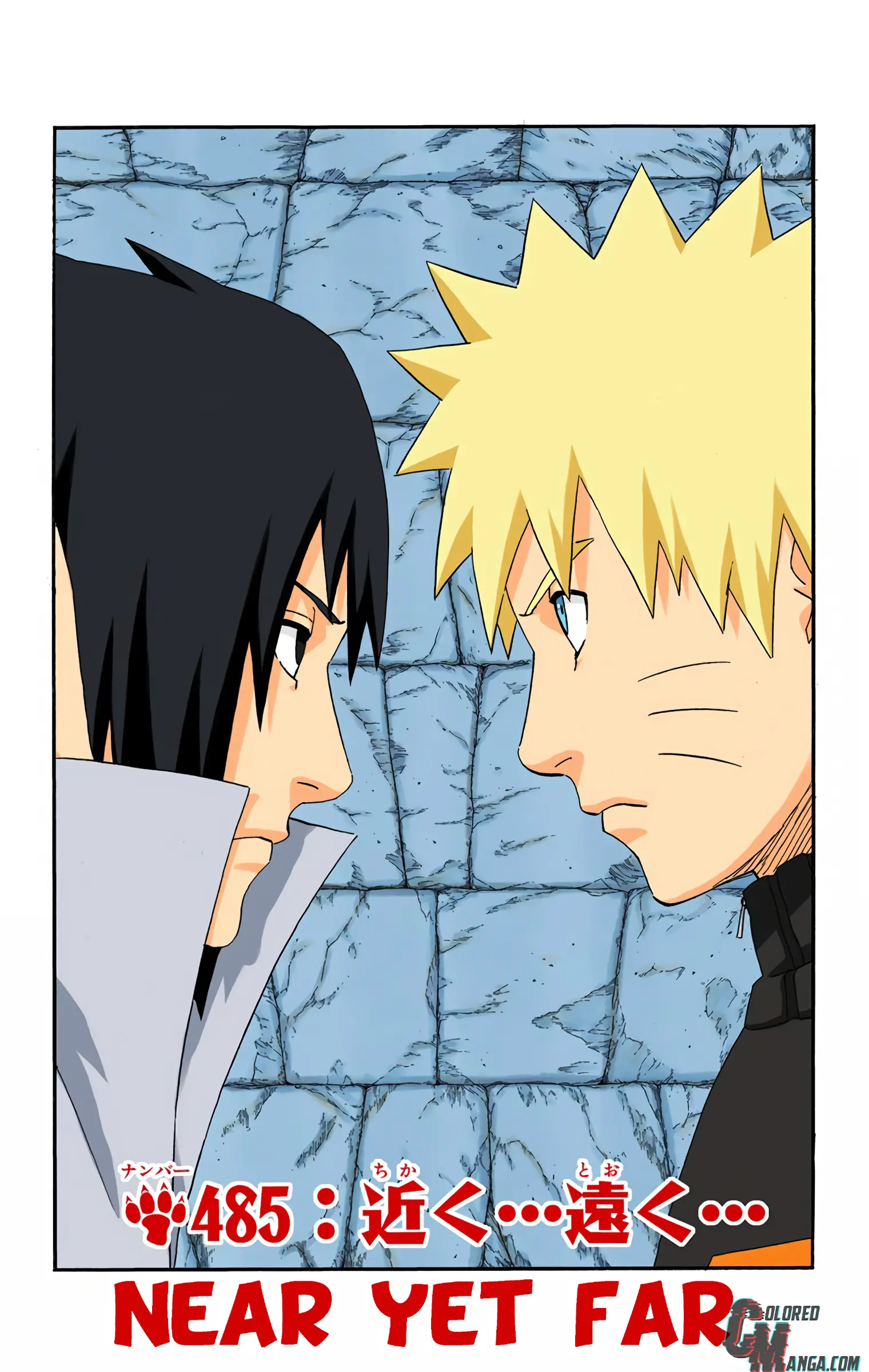 Naruto Colored Manga Online - Chapter 485 - Page 1