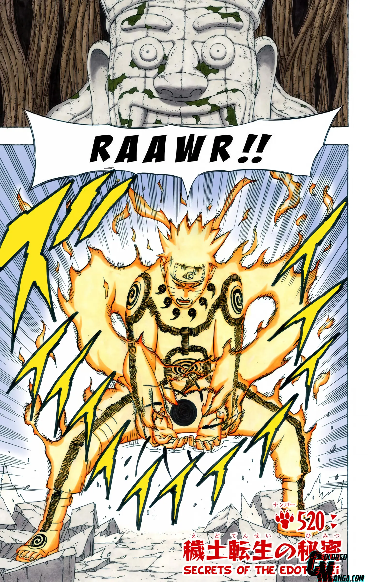 Naruto Colored Manga Online - Chapter 520 - Page 1