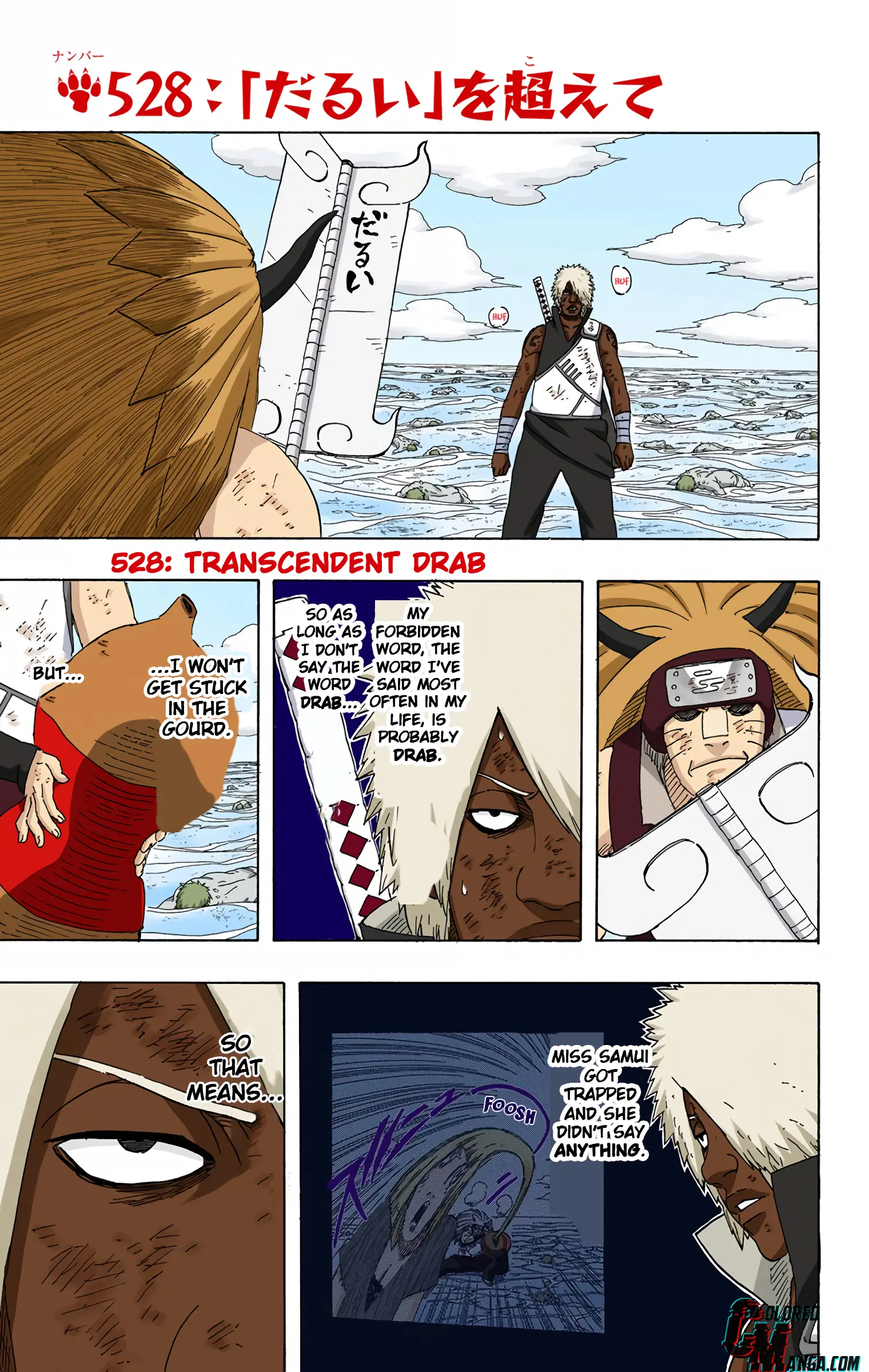 Naruto Colored Manga Online - Chapter 528 - Page 1