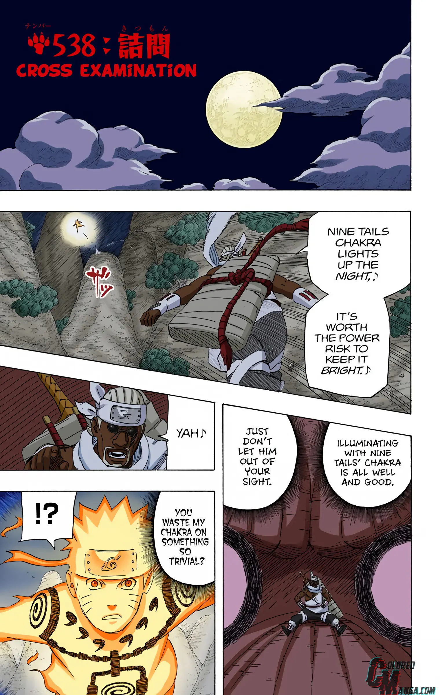 Naruto Colored Manga Online - Chapter 538 - Page 1