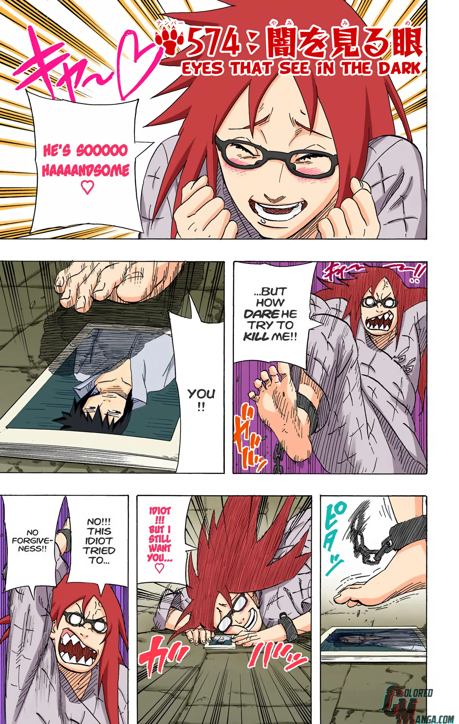 Naruto Colored Manga Online - Chapter 574 - Page 1