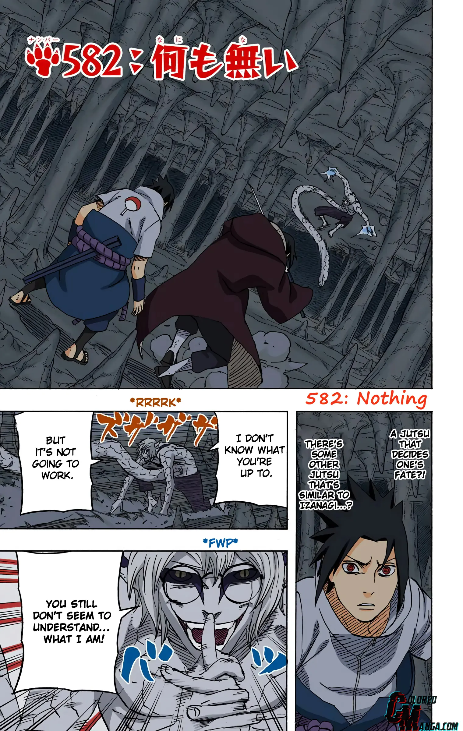 Naruto Colored Manga Online - Chapter 582 - Page 1