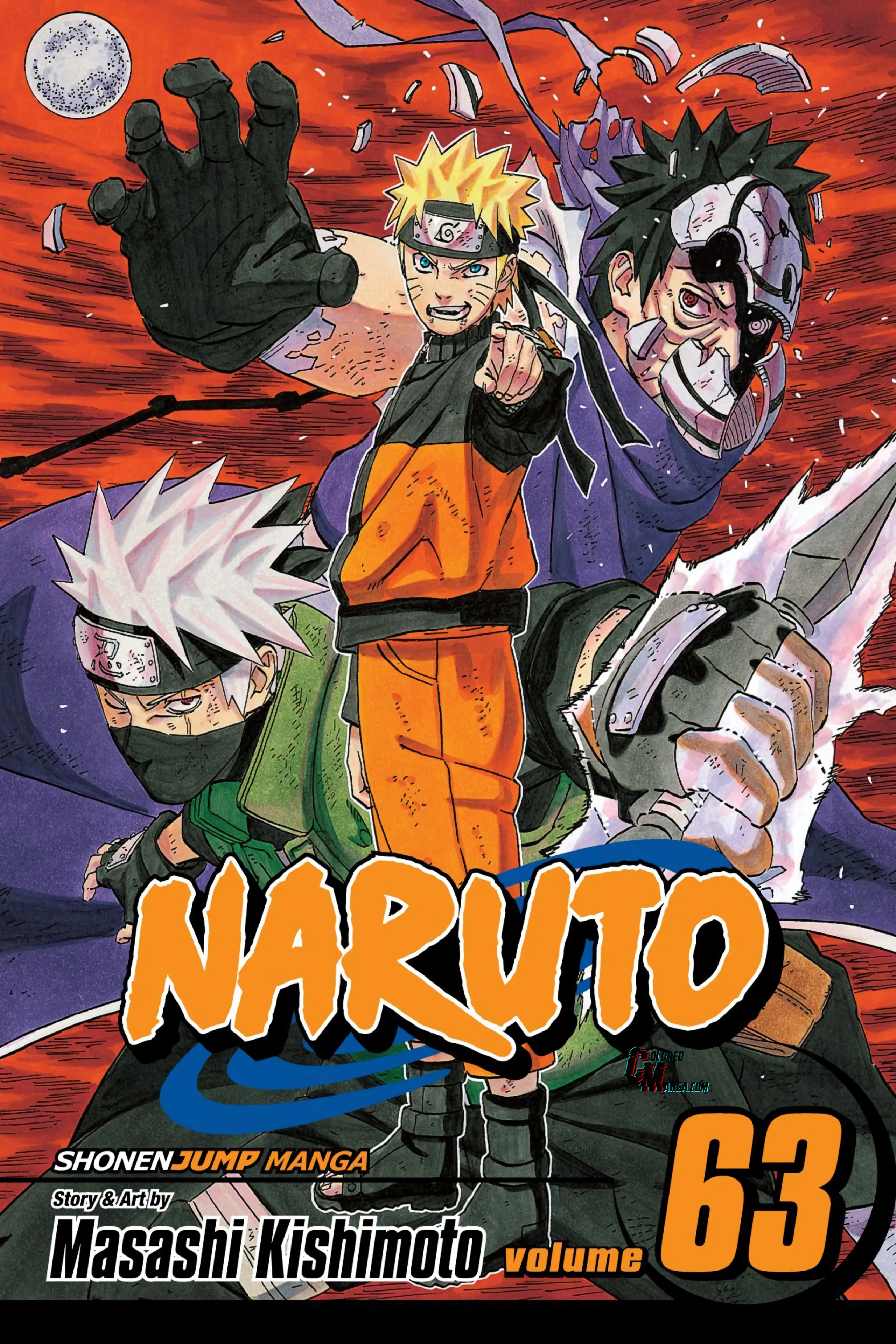 Naruto Colored Manga Online - Chapter 598 - Page 1