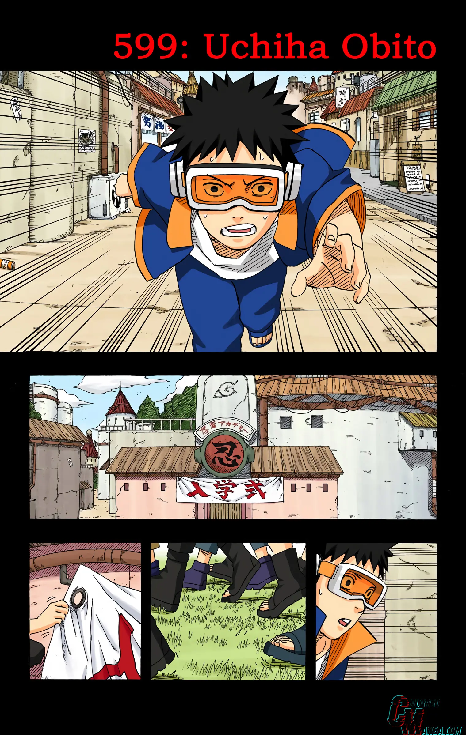Naruto Colored Manga Online - Chapter 599 - Page 1