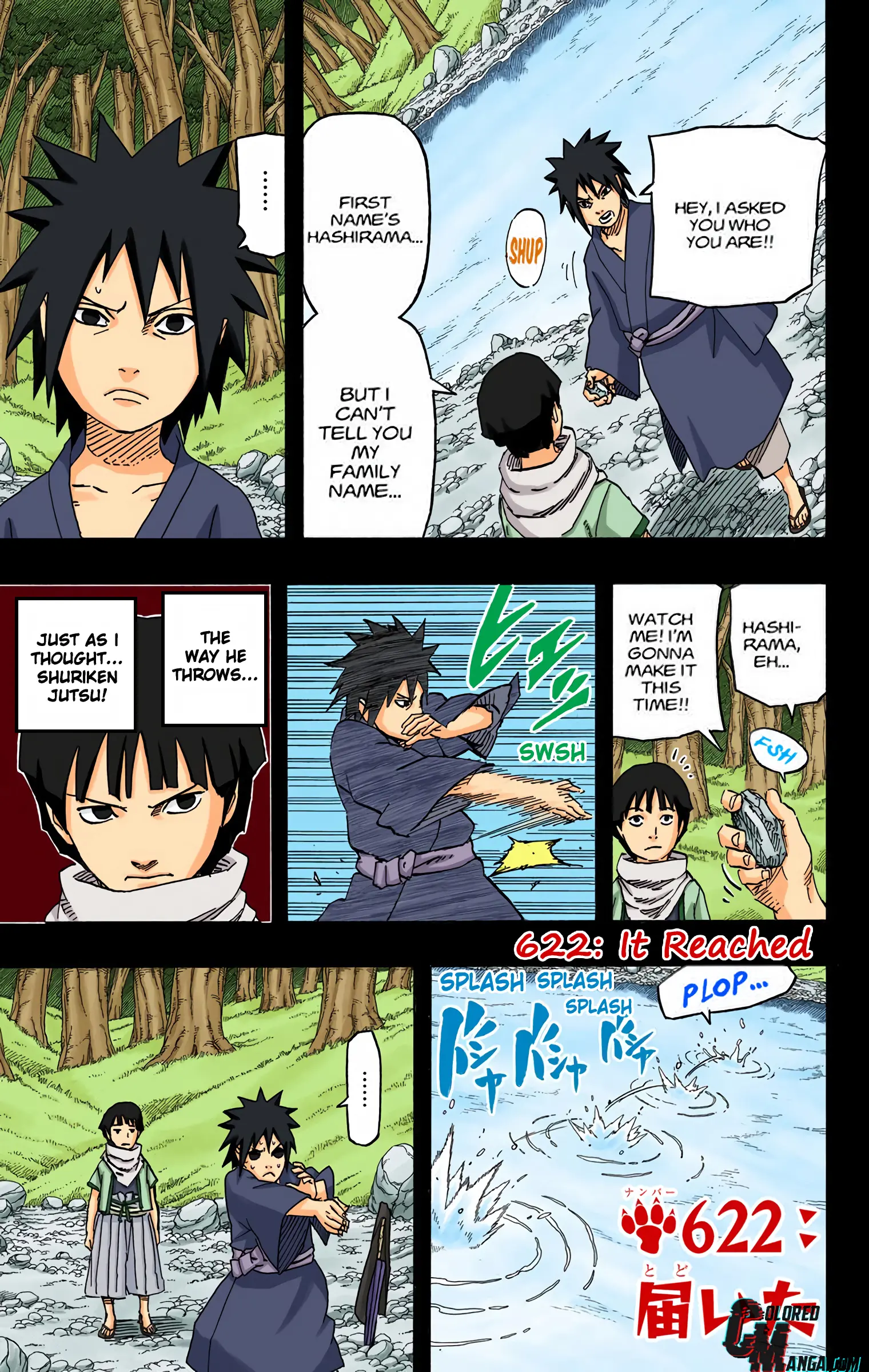 Naruto Colored Manga Online - Chapter 622 - Page 1