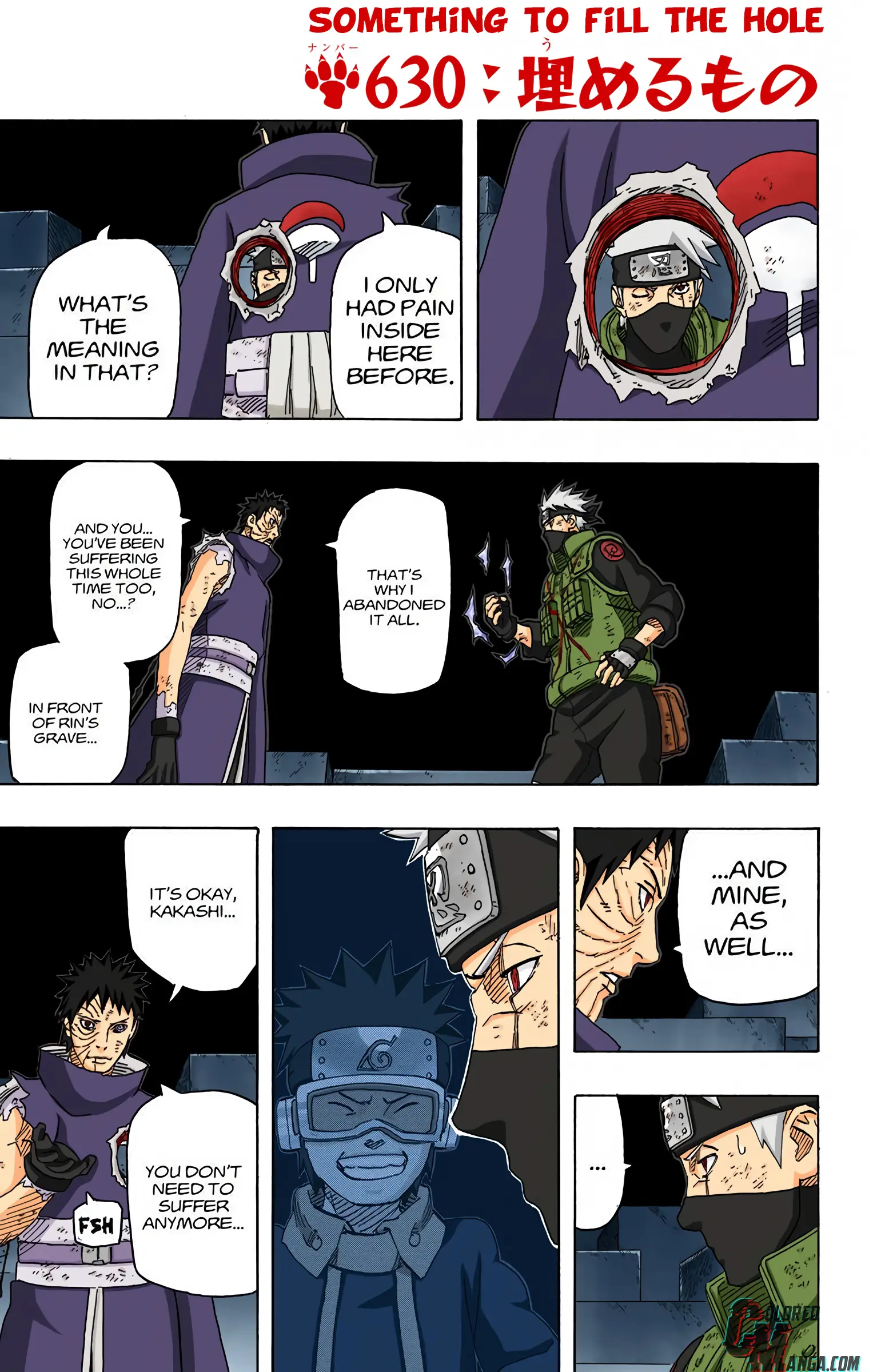 Naruto Colored Manga Online - Chapter 630 - Page 1