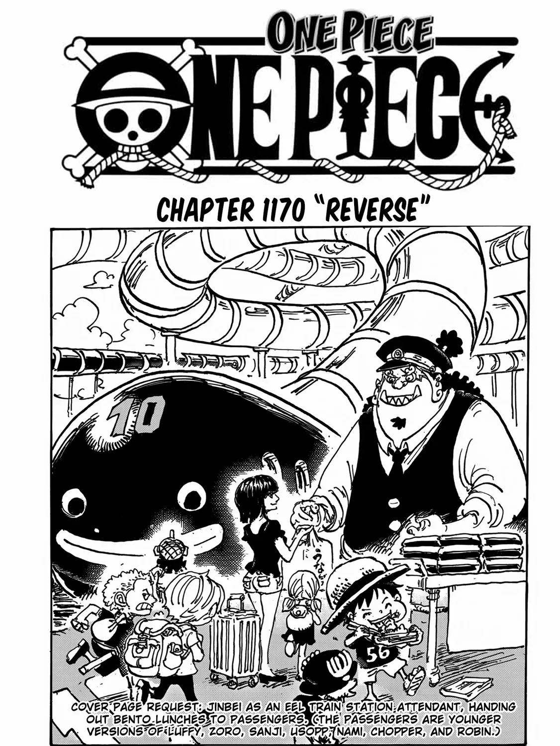 One Piece Manga - Chapter 1170 - Page 1