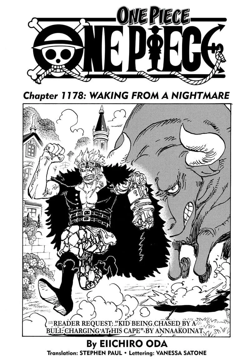 One Piece Manga - Chapter 1178 - Page 1
