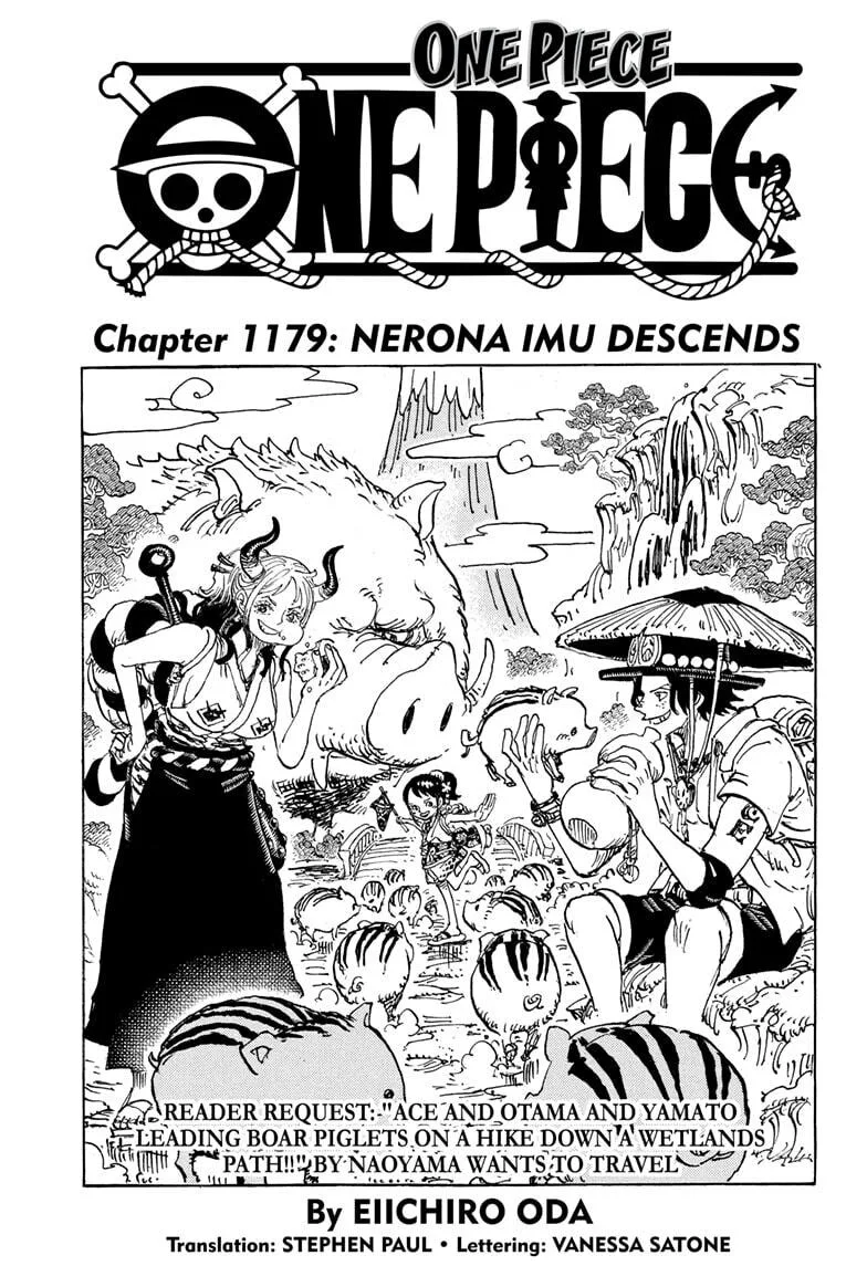 One Piece Manga - Chapter 1179 - Page 1