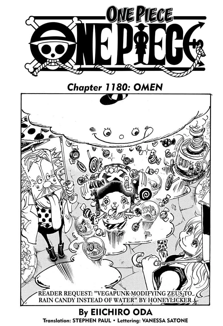 One Piece Manga - Chapter 1180 - Page 1